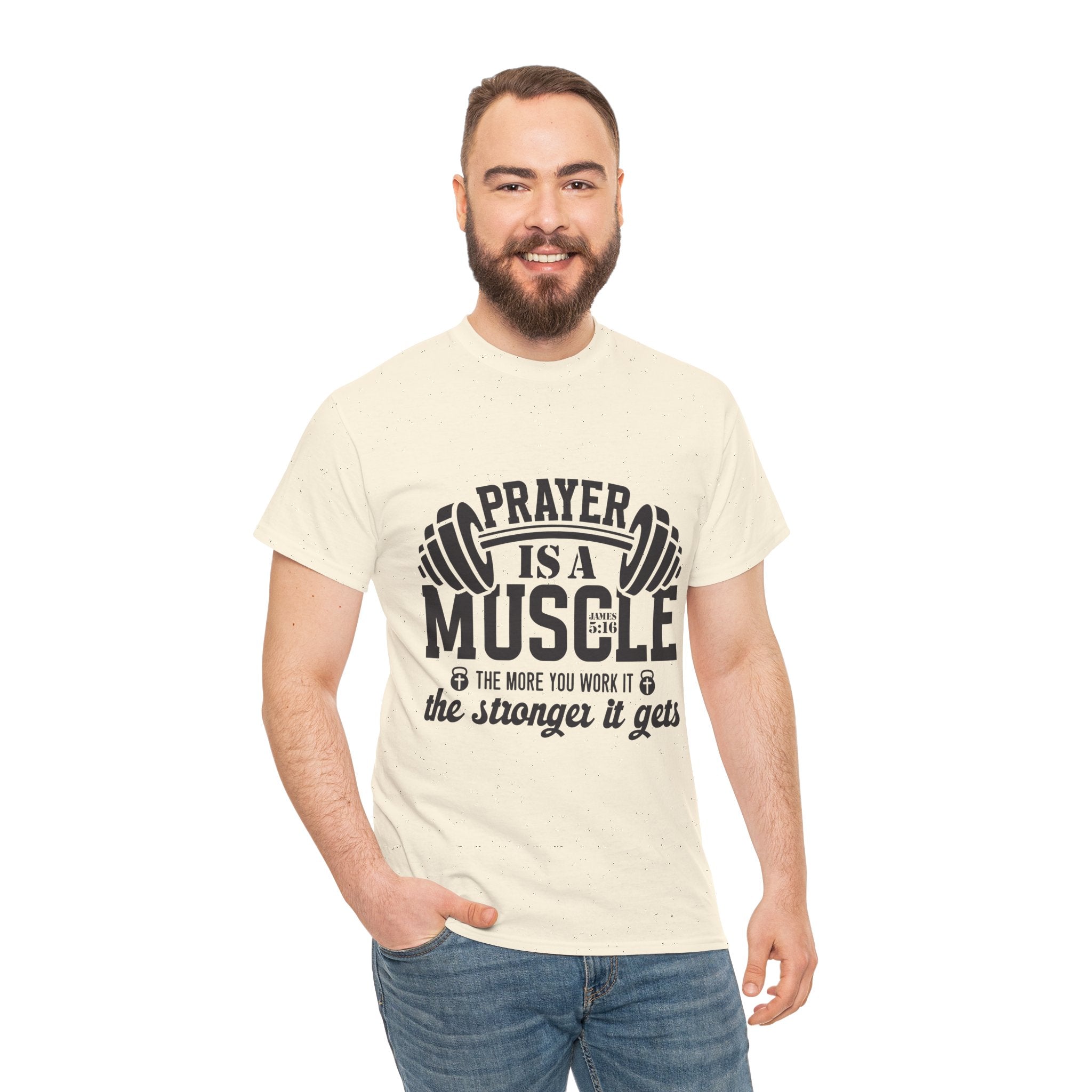 Prayer Is a Muscle Tee
