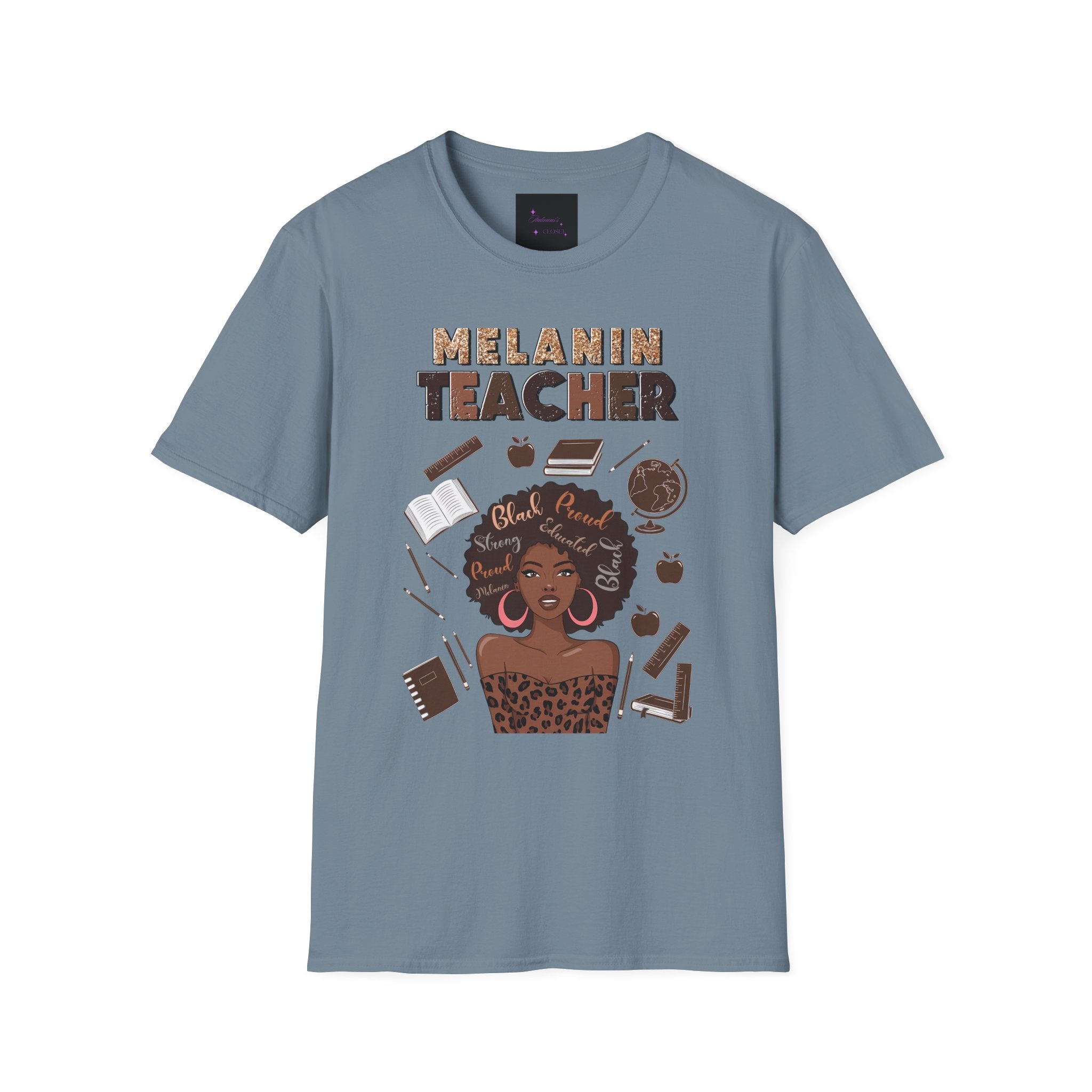 Melanin Teacher Tee