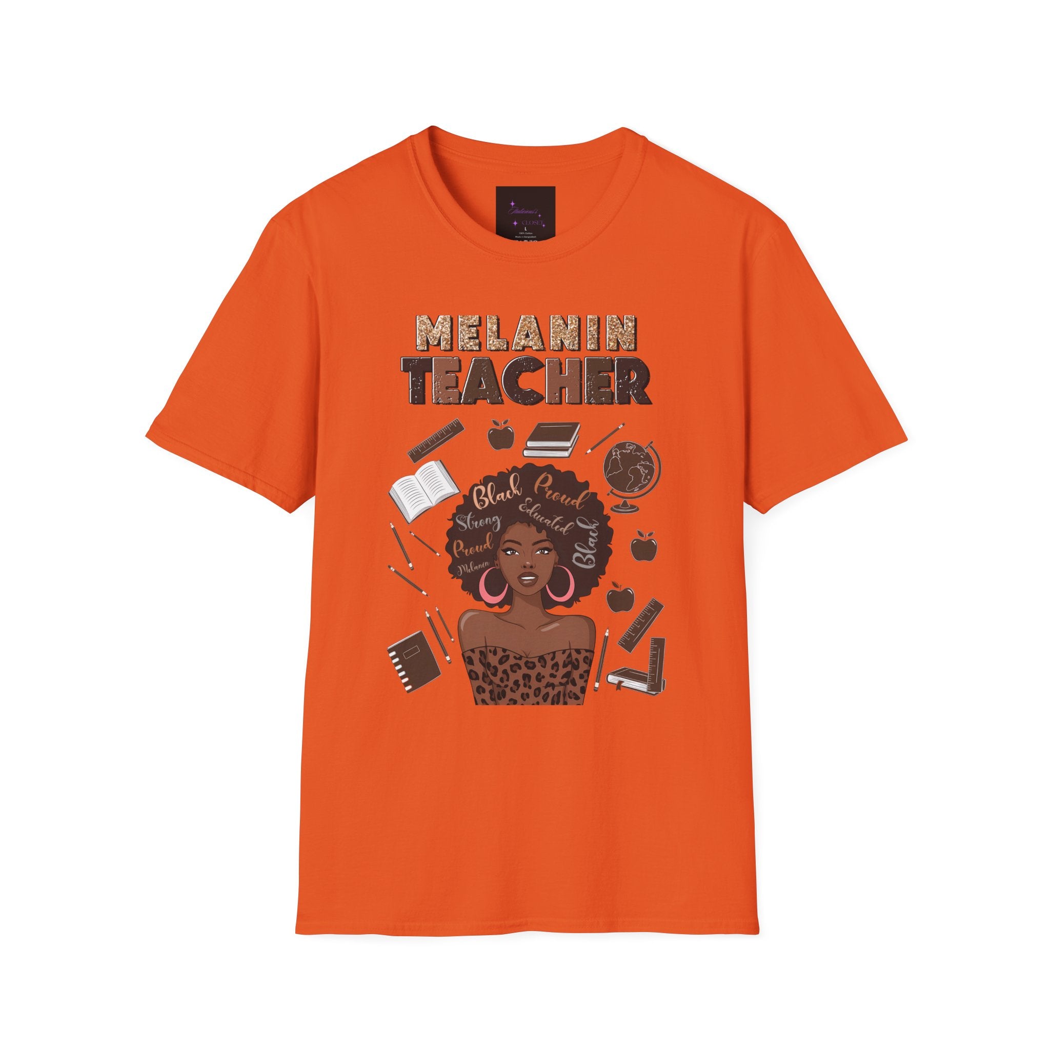Melanin Teacher Tee