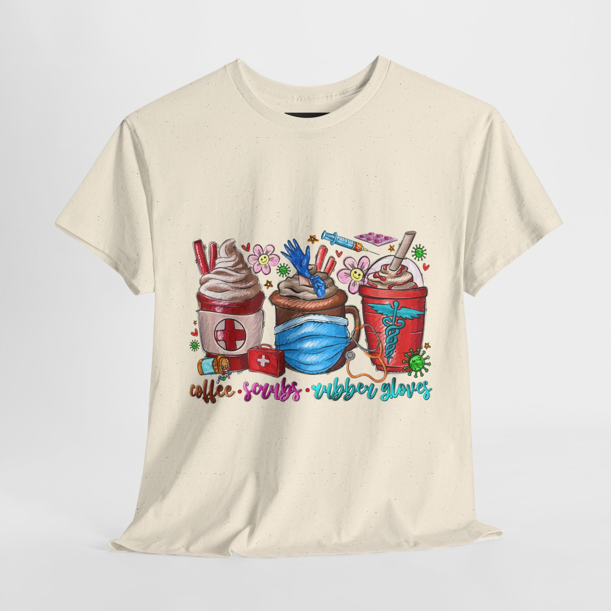 Coffee and Scrubs Tee