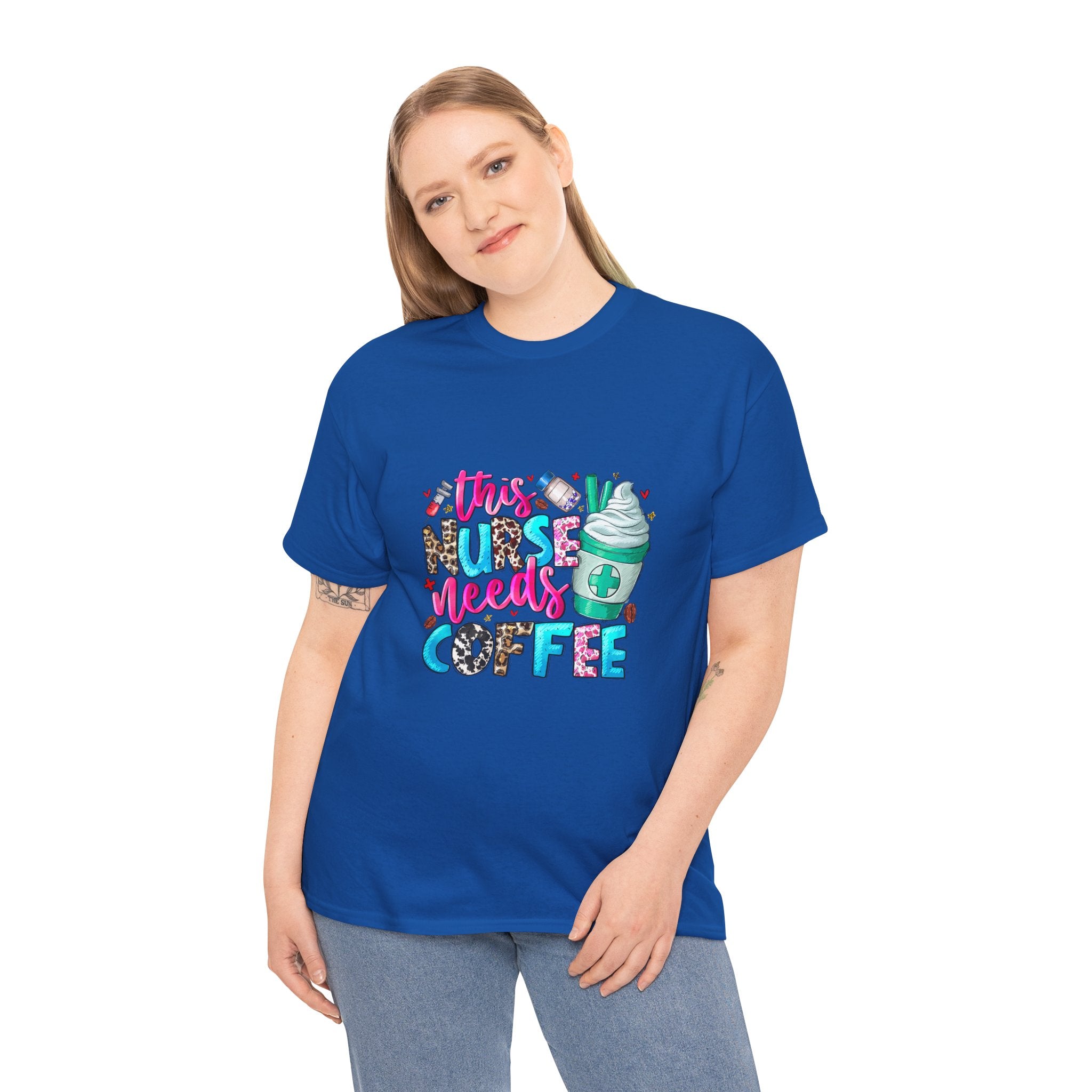 Nurse's Need Coffee Tee