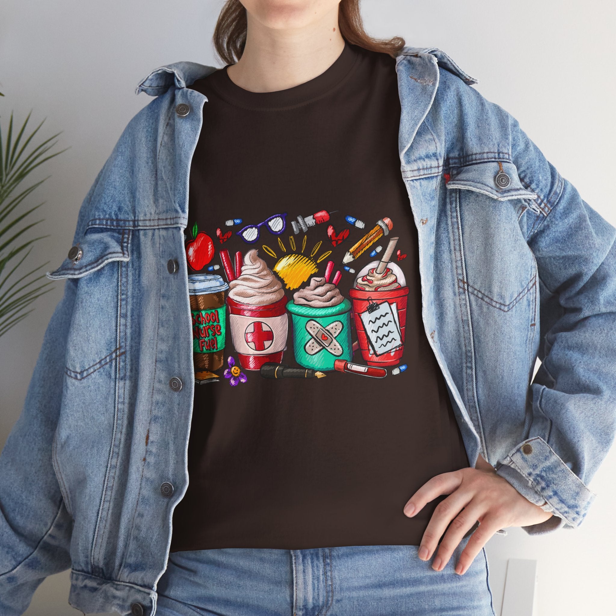 School Nurse Fuel Tee