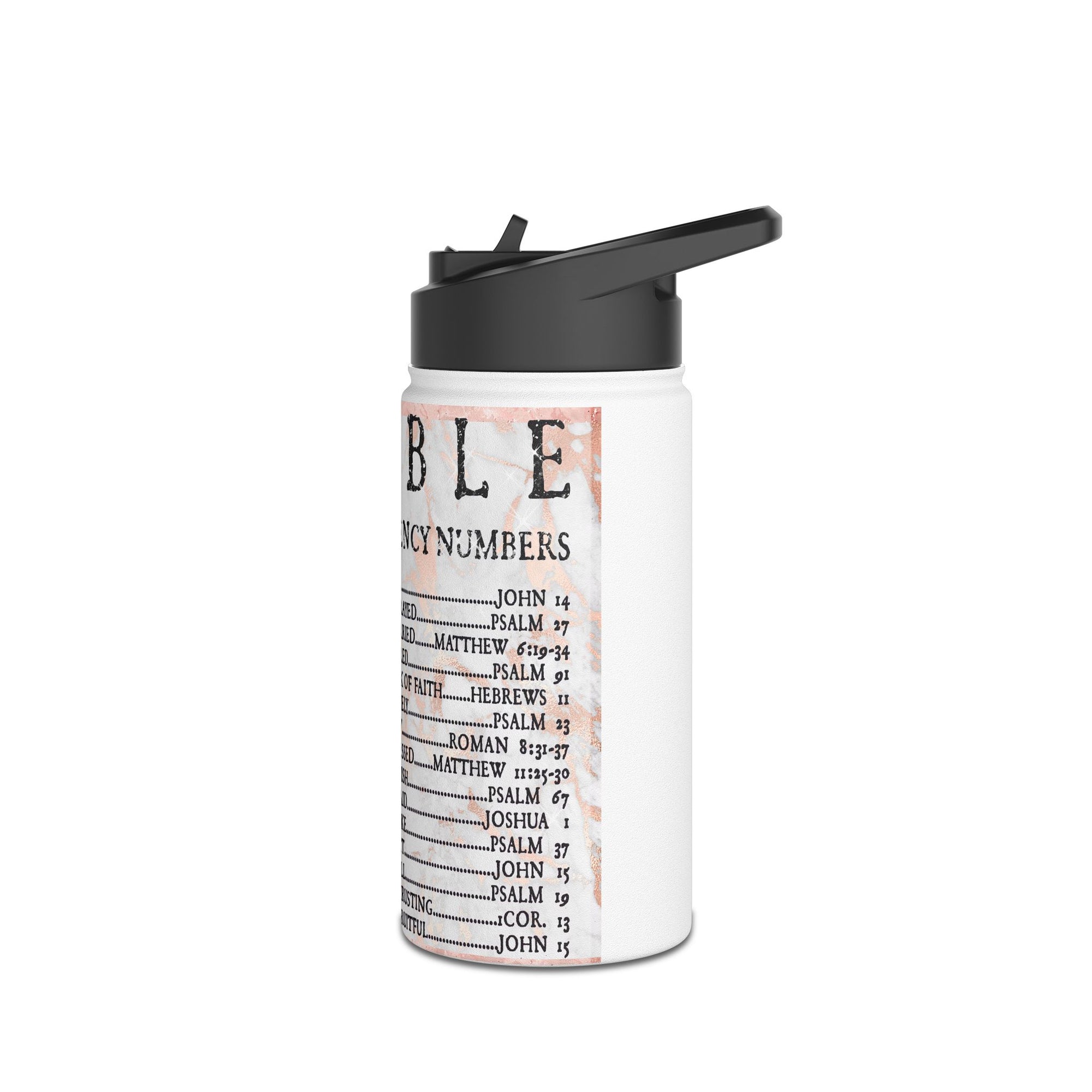 Bible Emergency Water Bottle