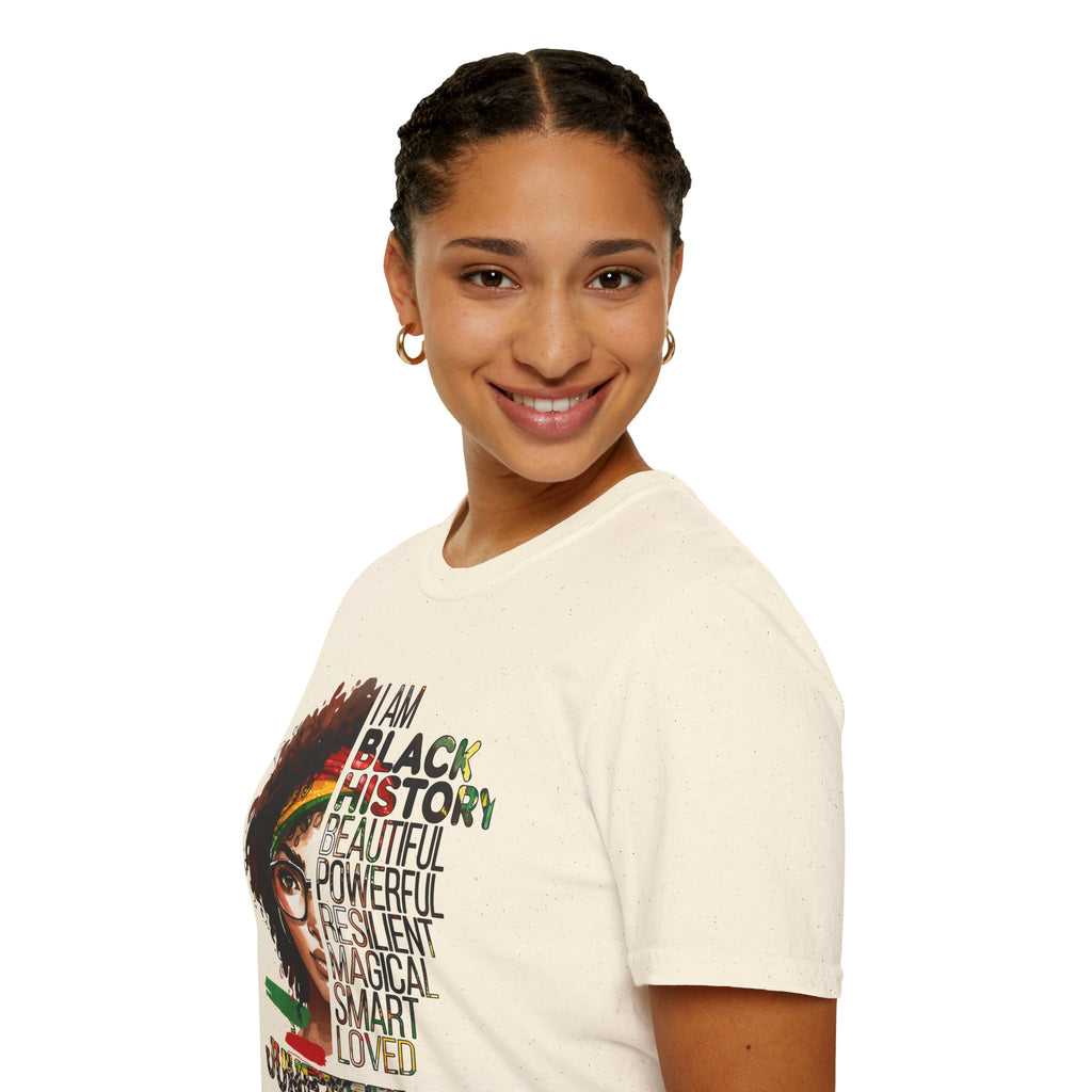 “I Am Black History: Beautiful, Powerful, Resilient” Tee