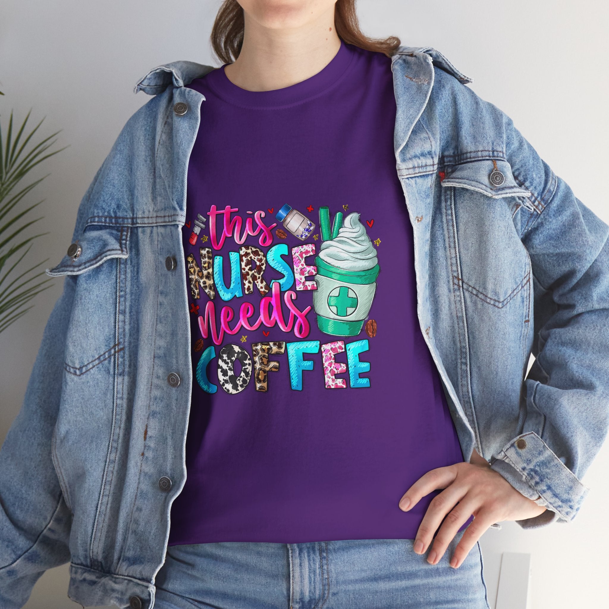Nurse's Need Coffee Tee