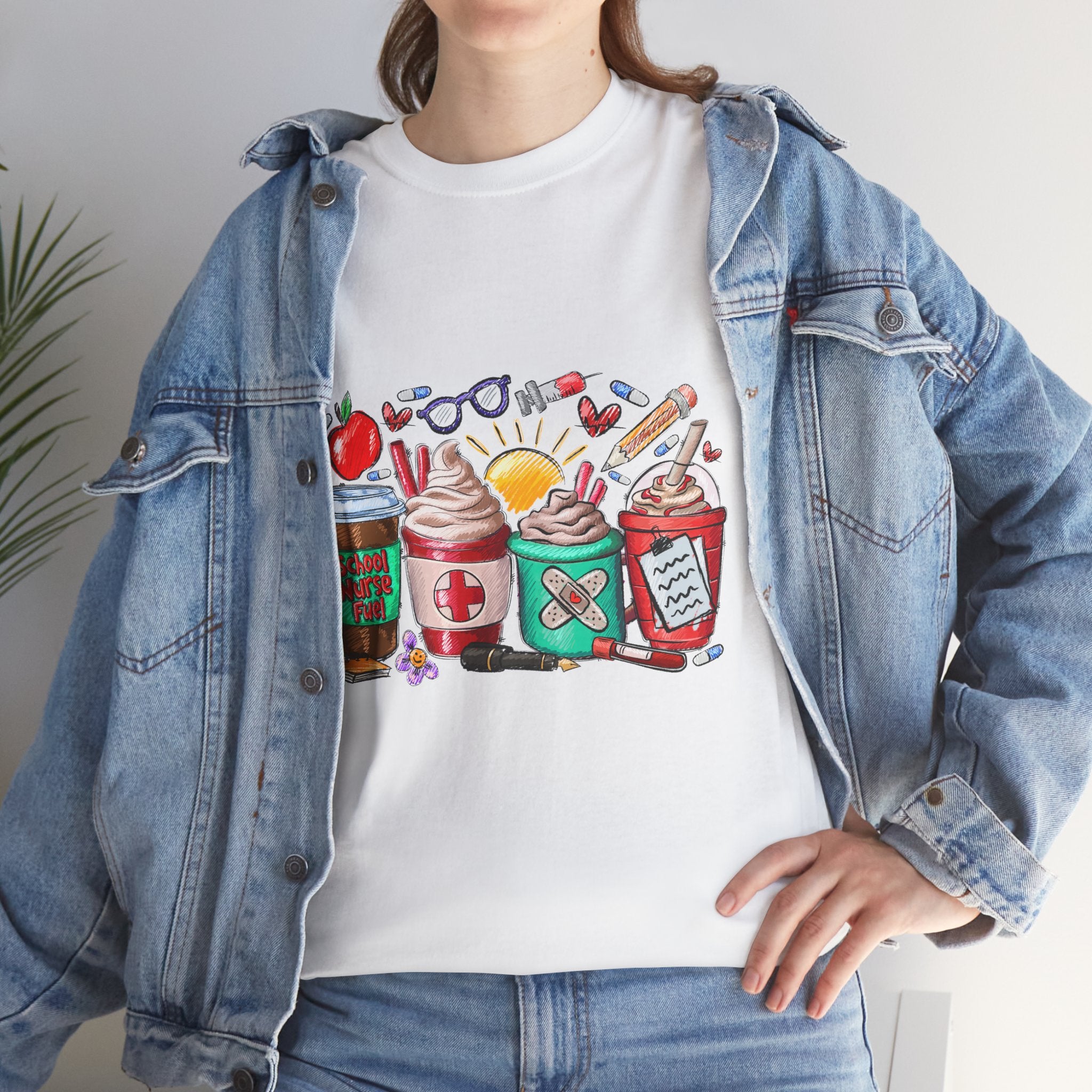 School Nurse Fuel Tee