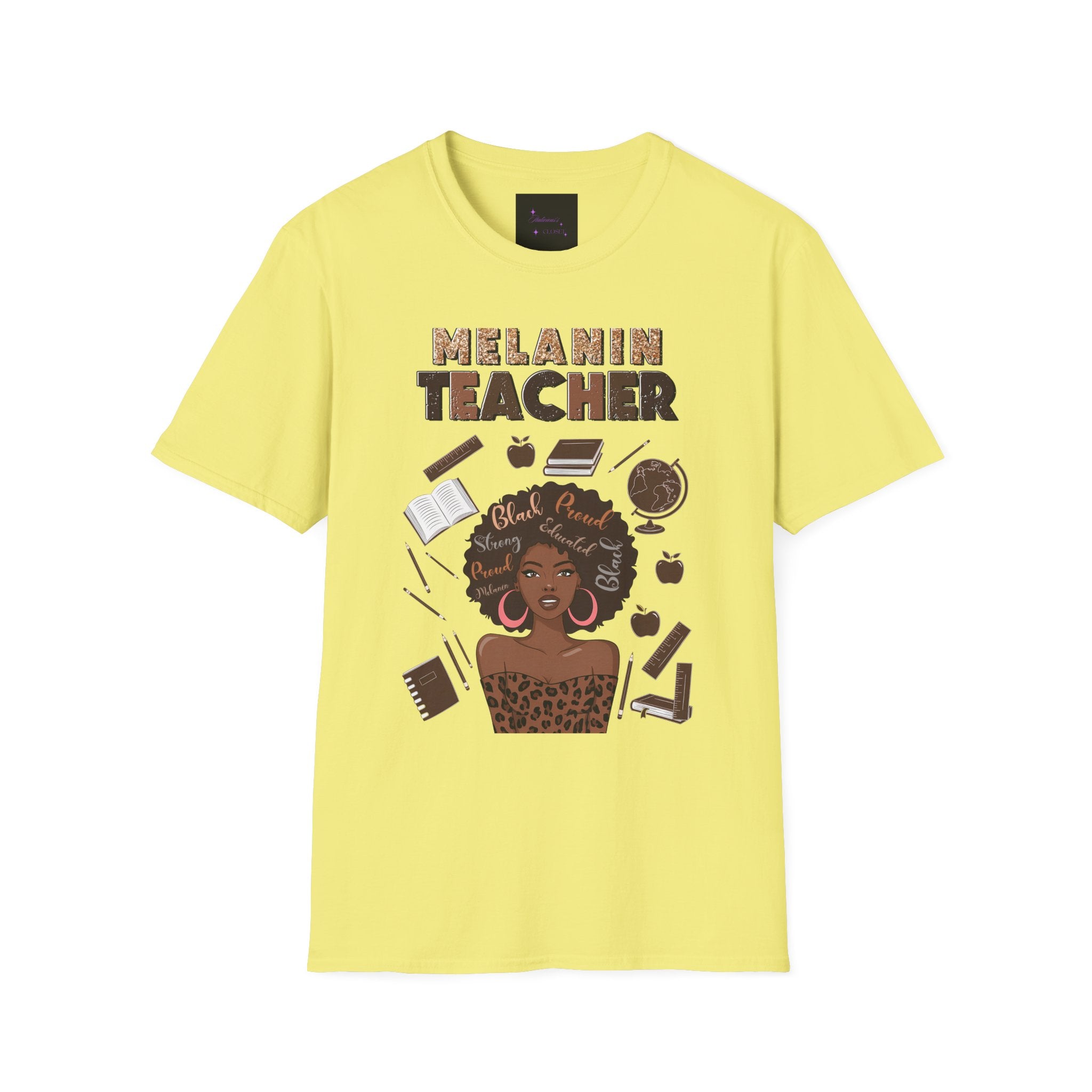 Melanin Teacher Tee