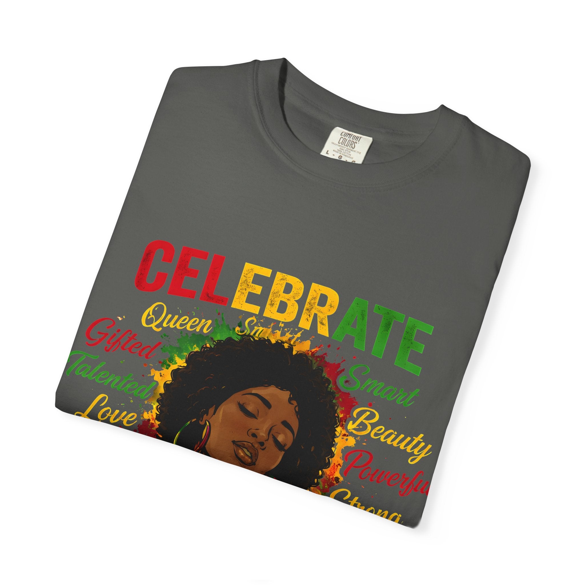 Juneteenth Celebration T-Shirt — Celebrate Juneteenth with Afrocentric Art & Empowering Words