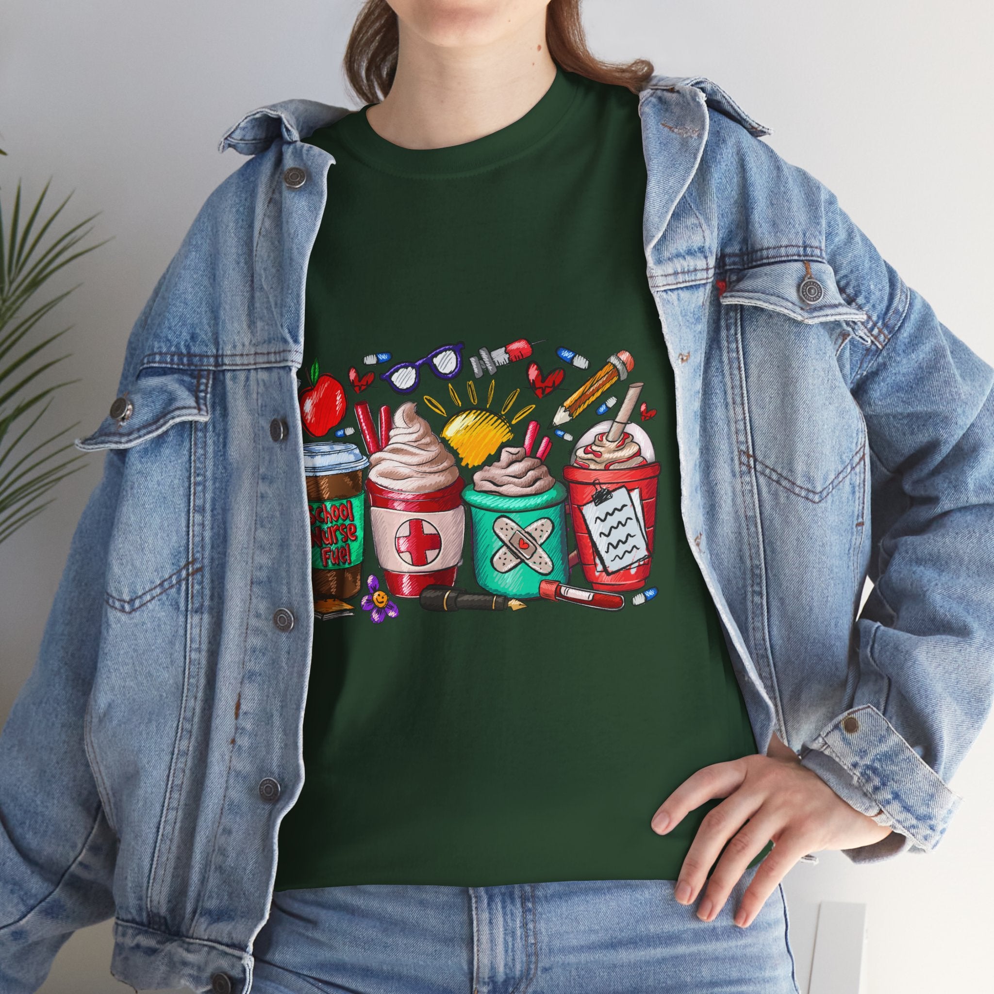 School Nurse Fuel Tee
