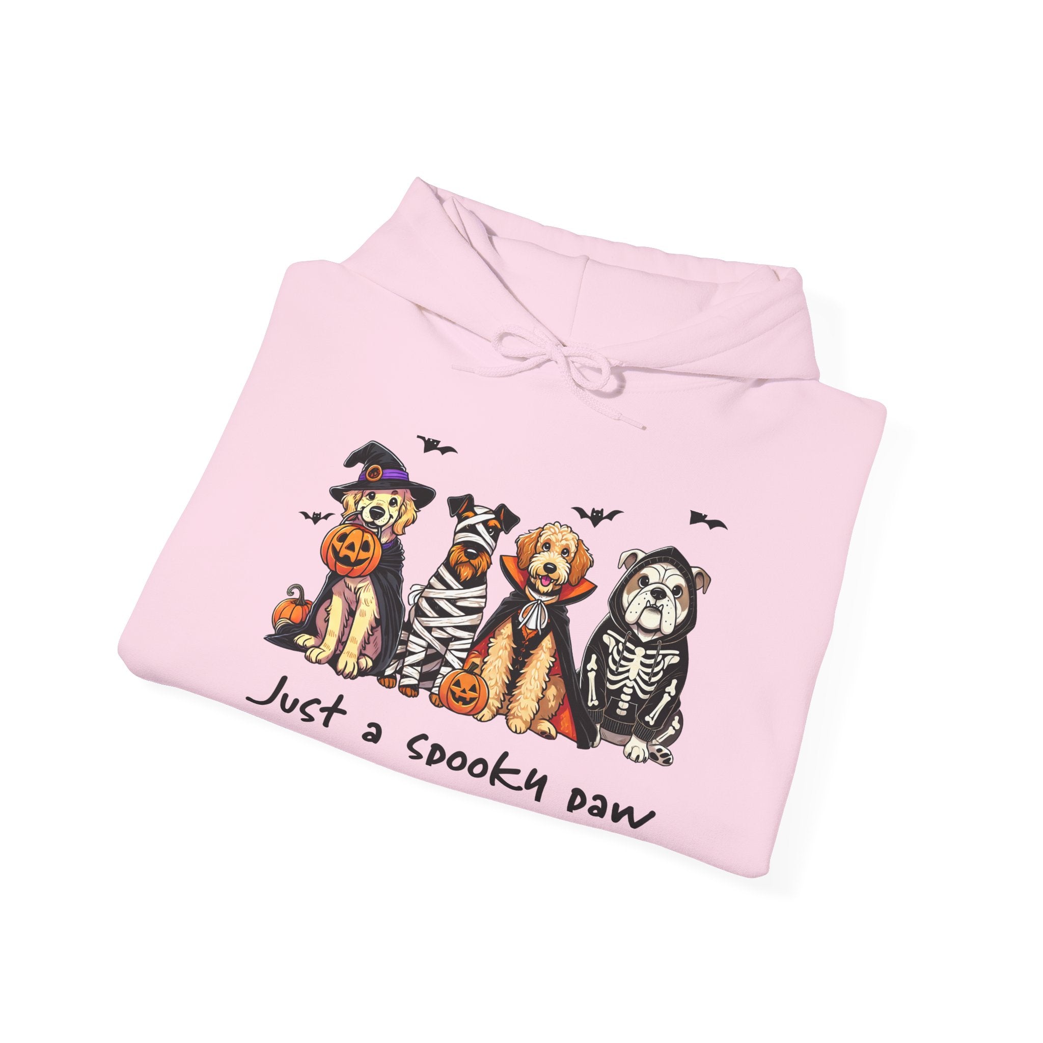 Spooky Paws Hooded Sweatshirt