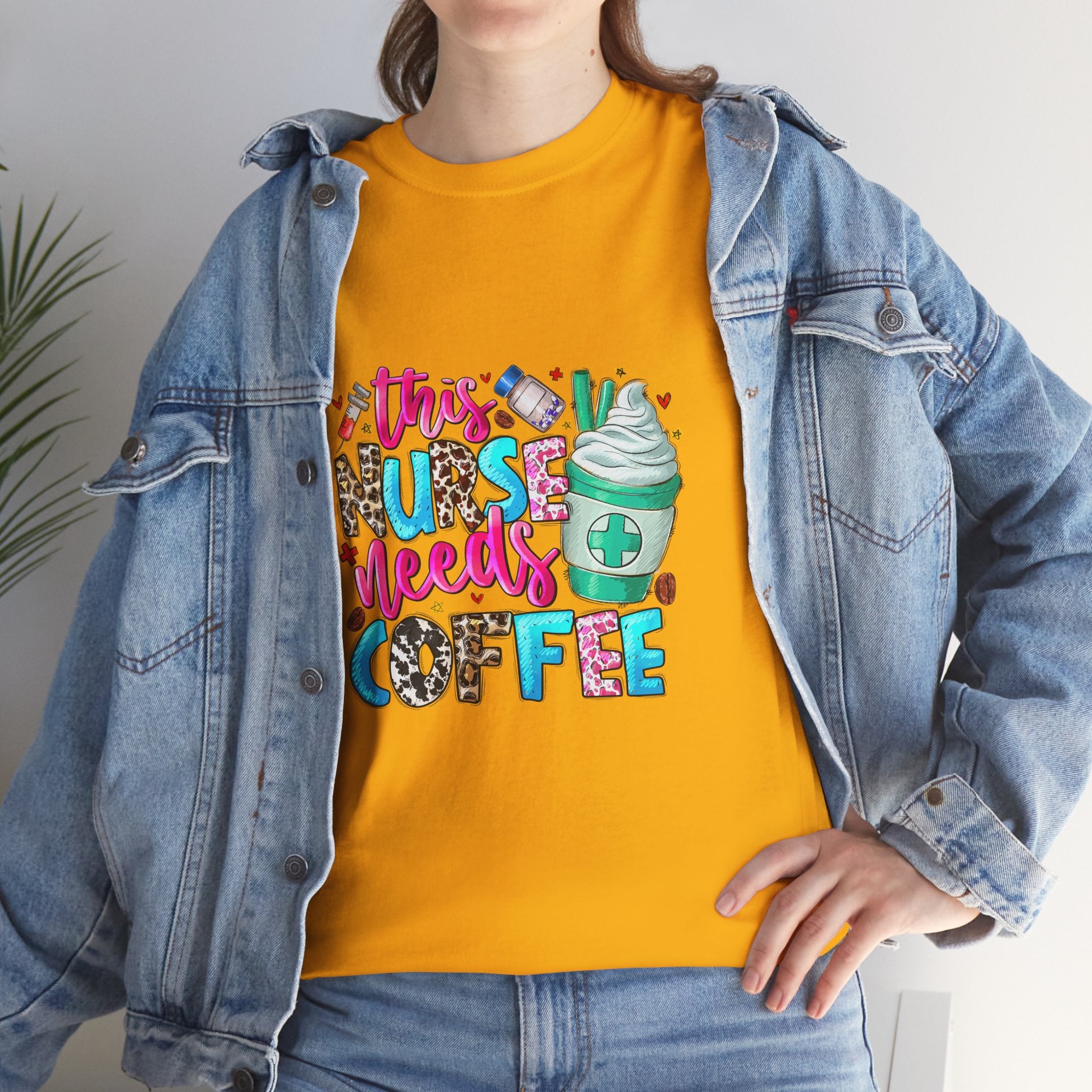 Nurse's Need Coffee Tee