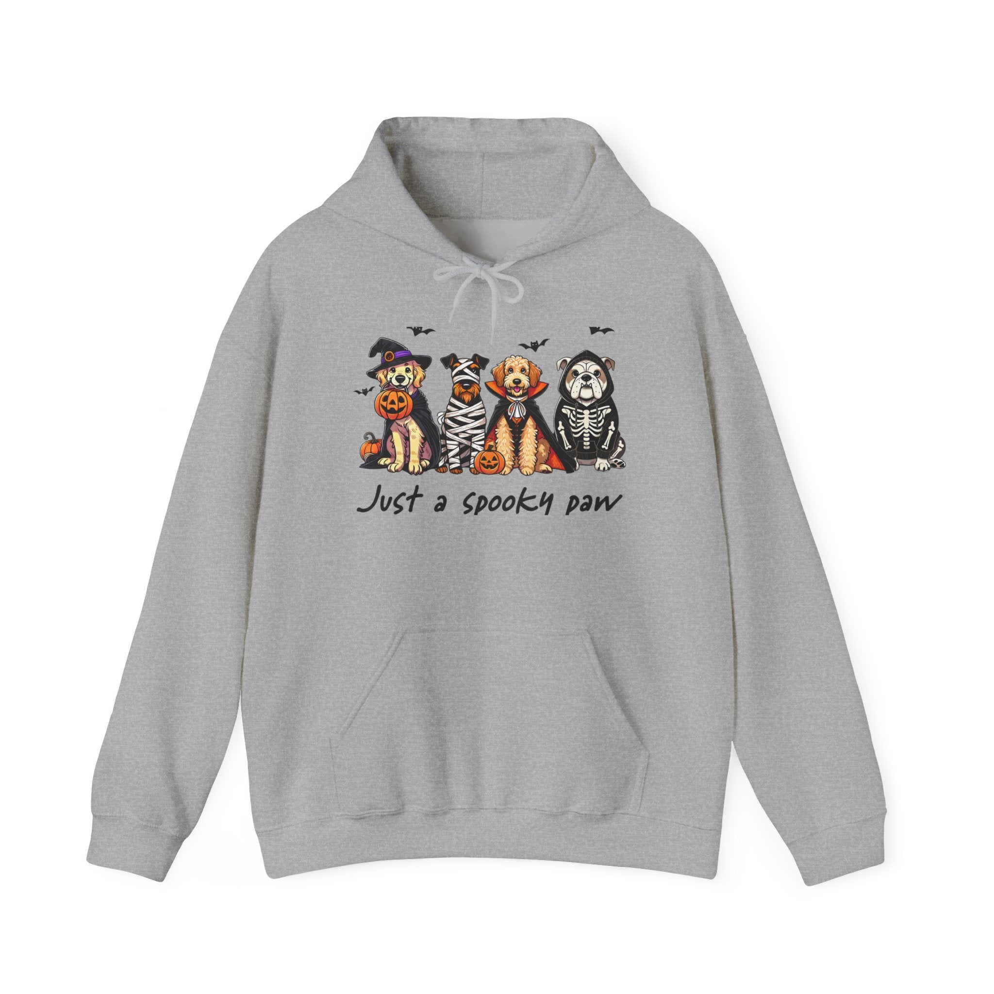 Spooky Paws Hooded Sweatshirt