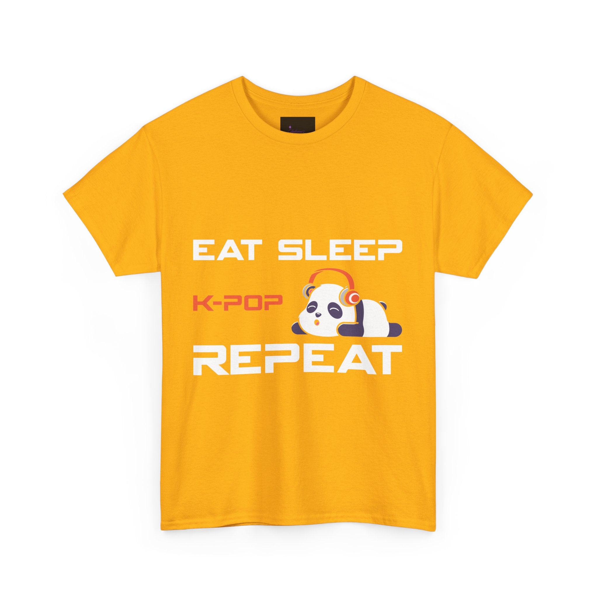 Eat, Sleep, K-Pop Panda Tee
