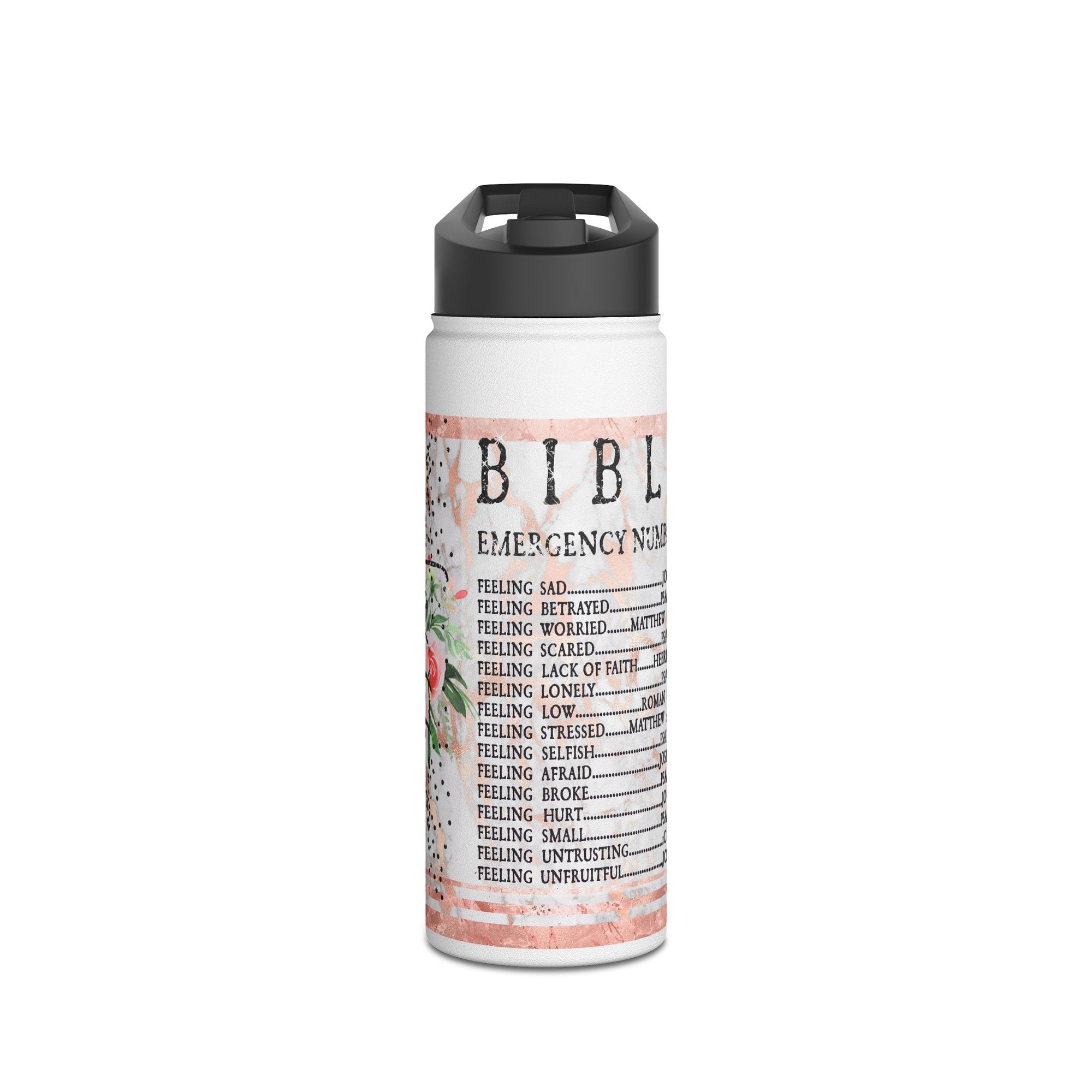 Bible Emergency Water Bottle