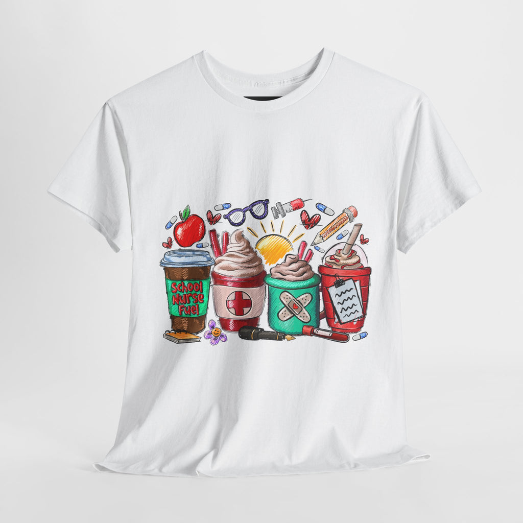 School Nurse Fuel Tee