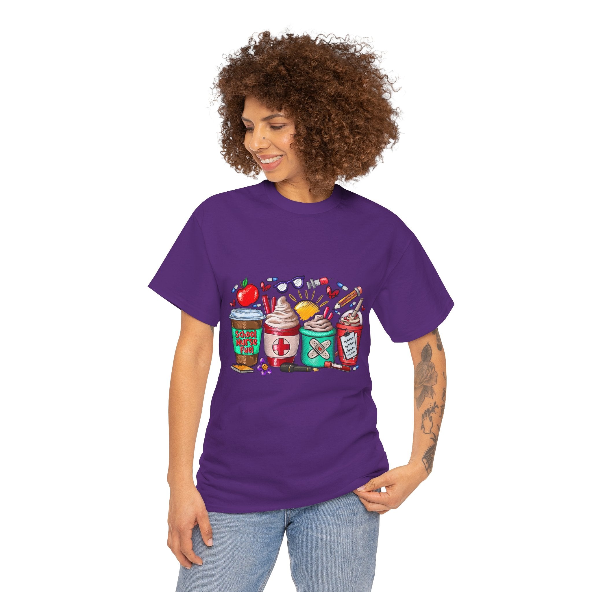 School Nurse Fuel Tee