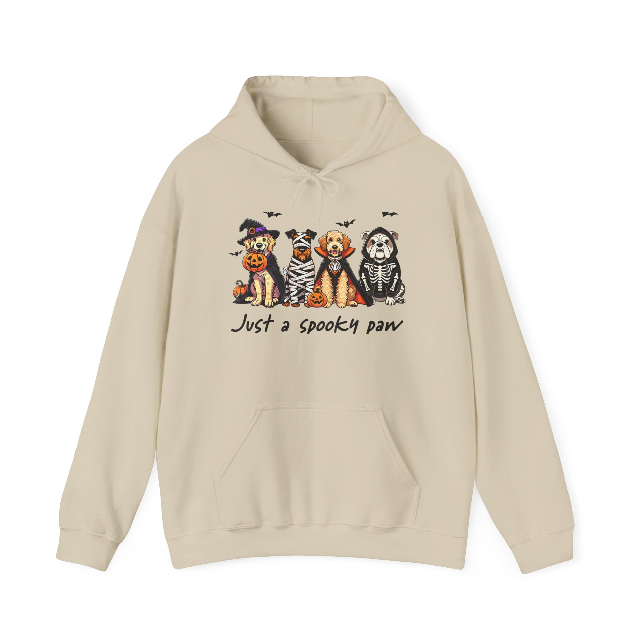 Spooky Paws Hooded Sweatshirt