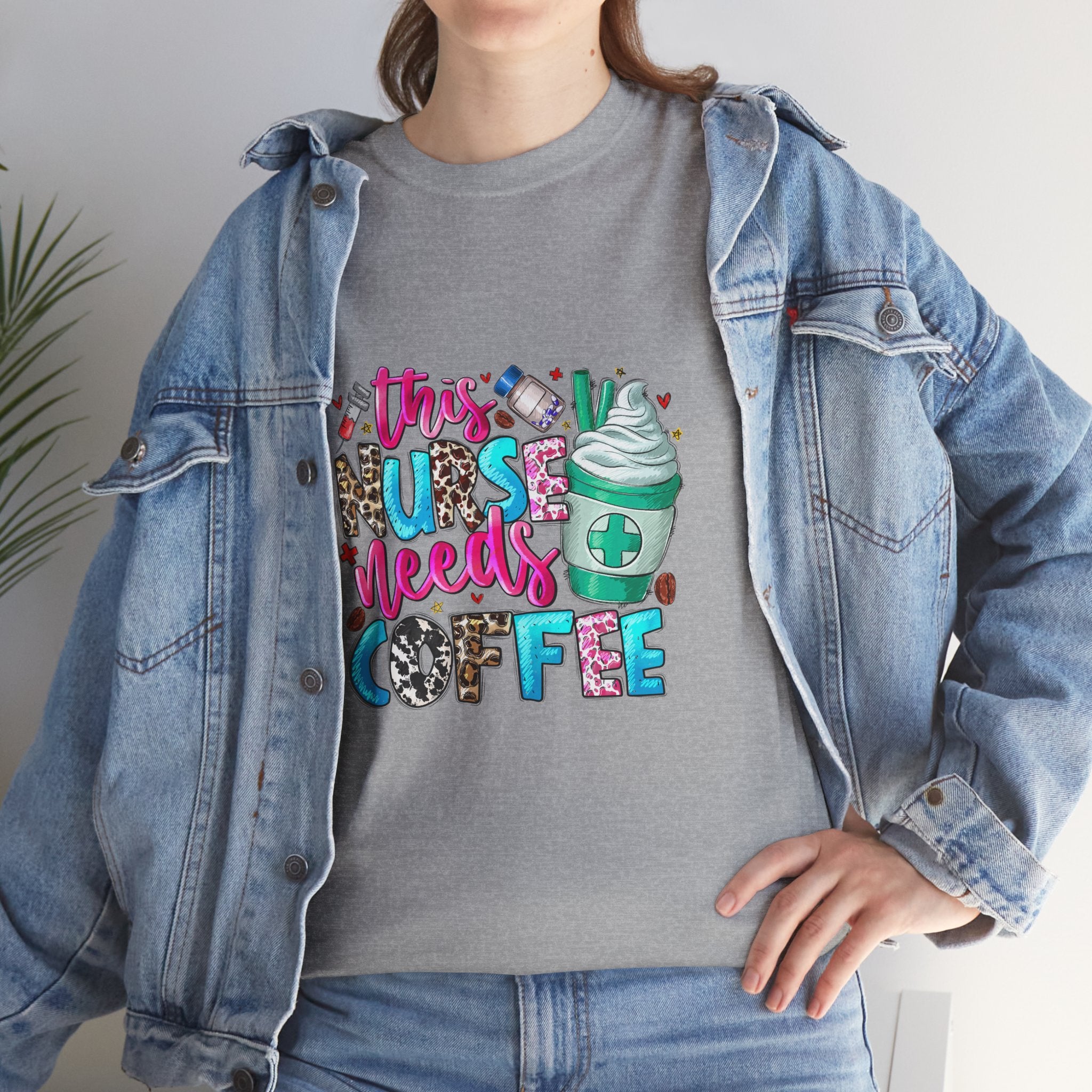 Nurse's Need Coffee Tee
