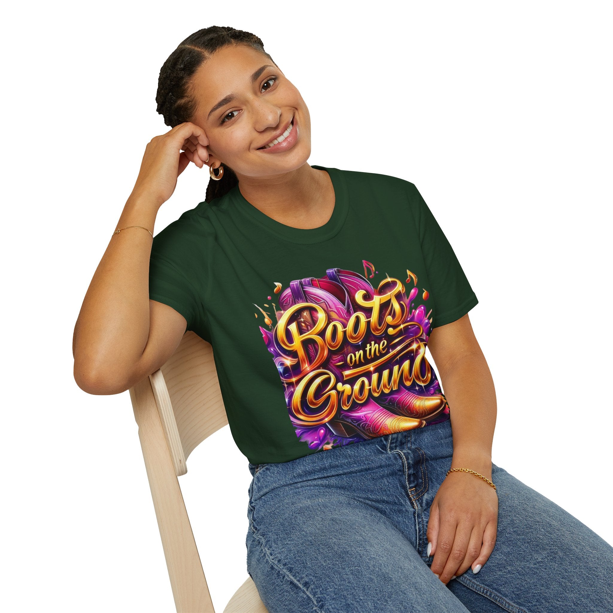 Graphic Boots Tee