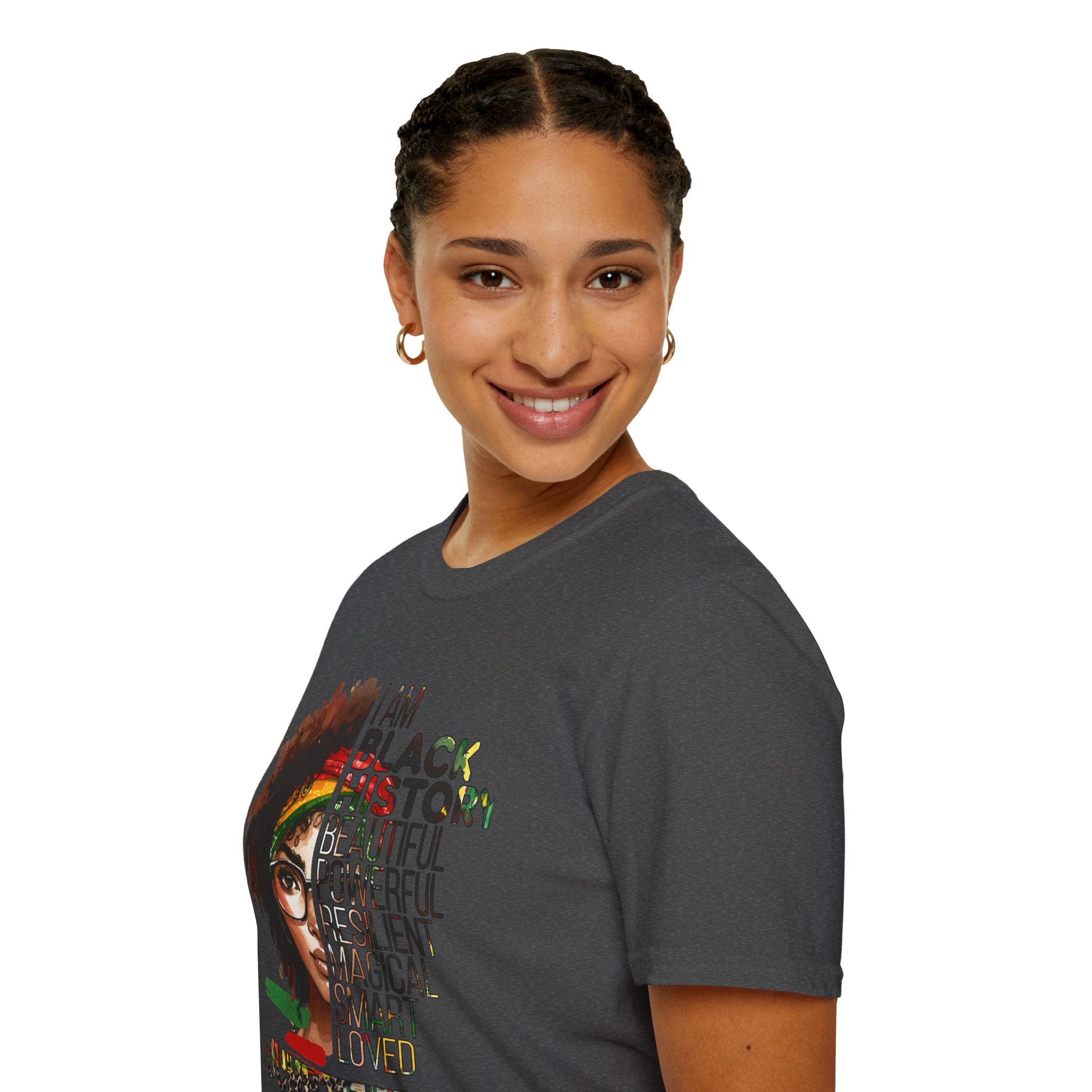 “I Am Black History: Beautiful, Powerful, Resilient” Tee