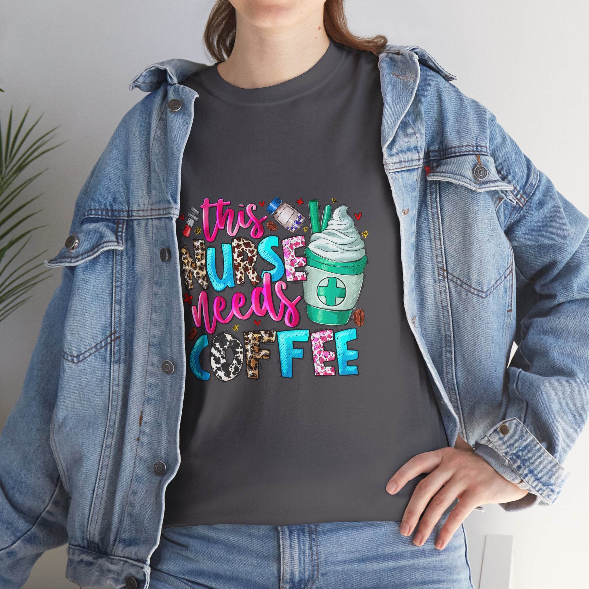 Nurse's Need Coffee Tee