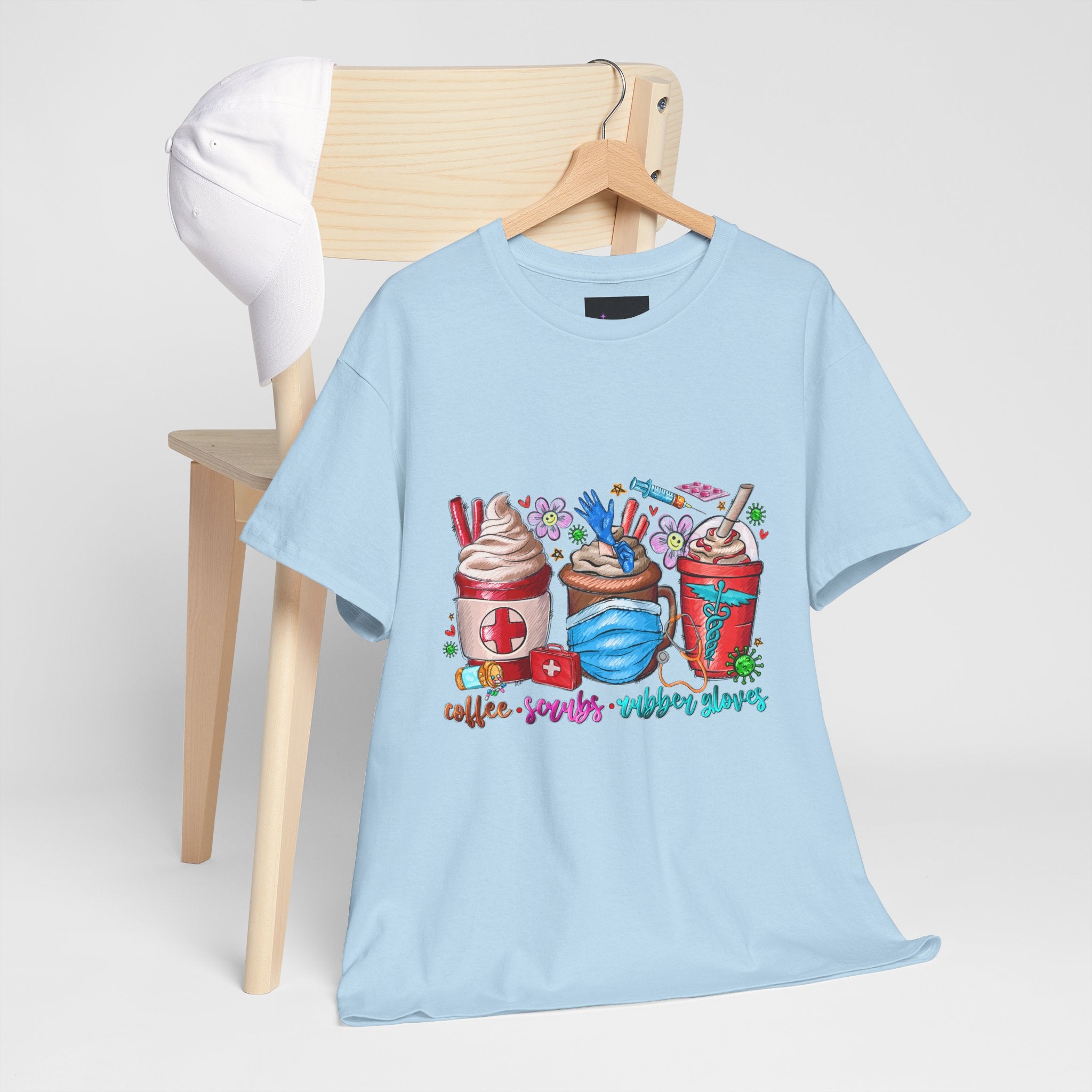 Coffee and Scrubs Tee