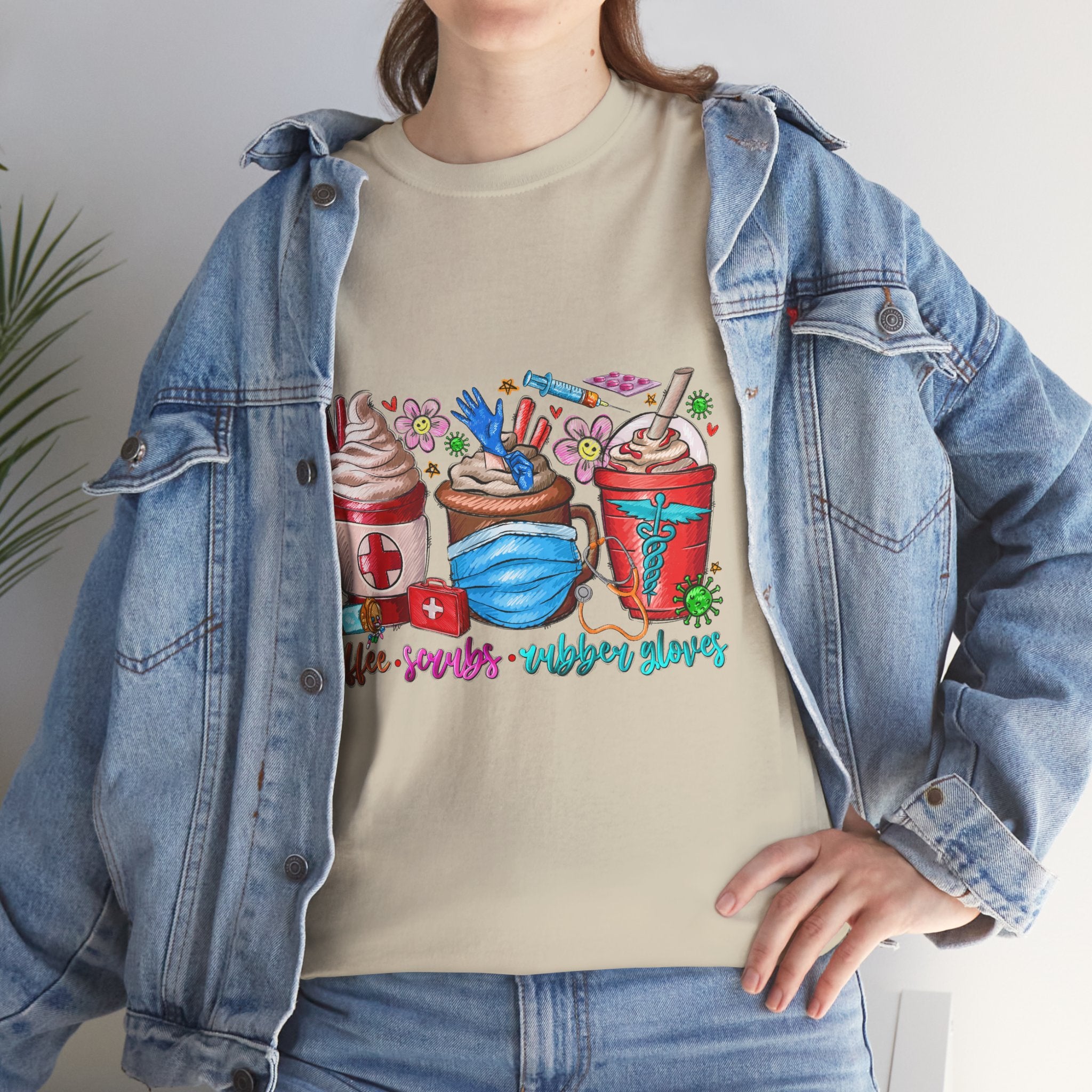 Coffee and Scrubs Tee
