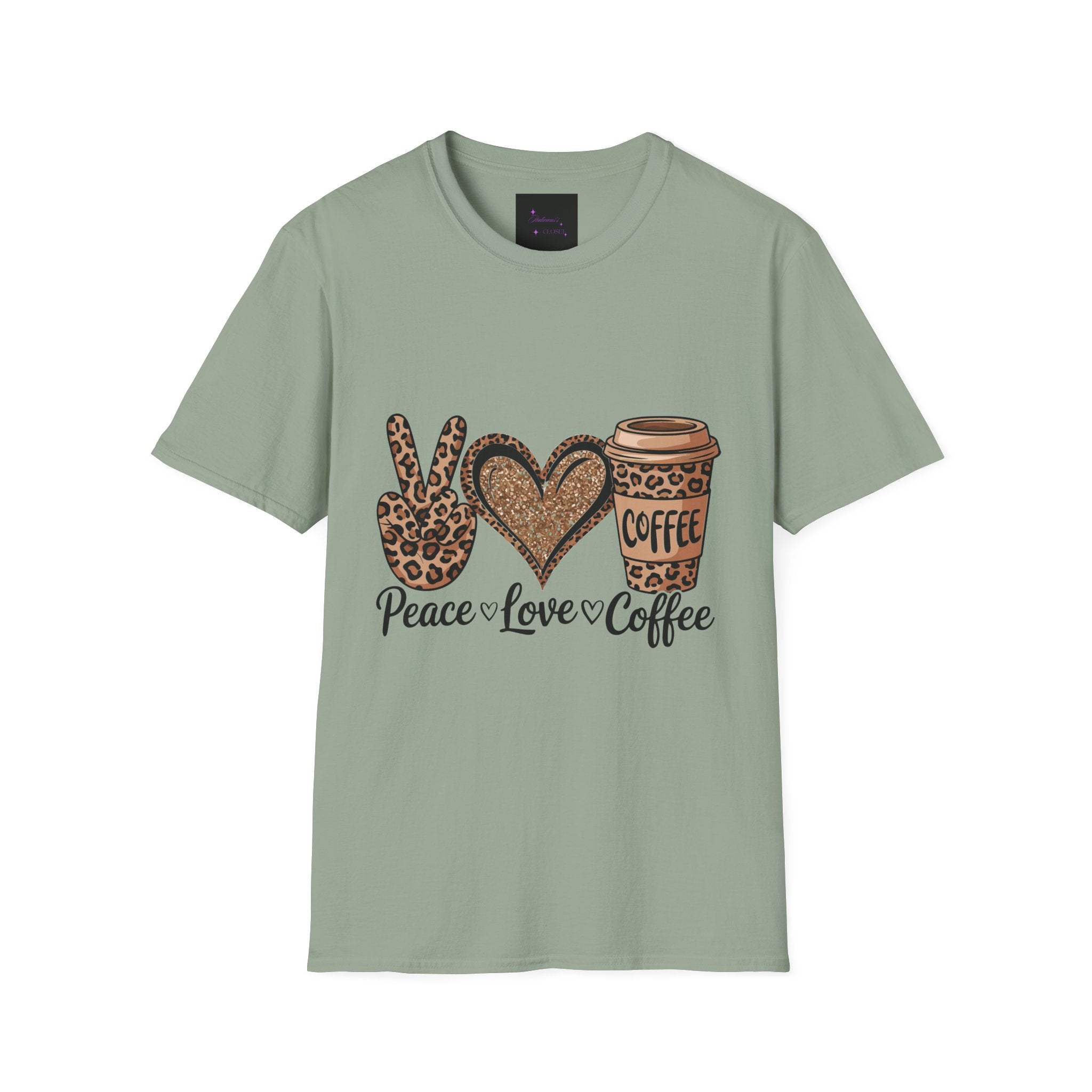Peace Love Coffee Tee