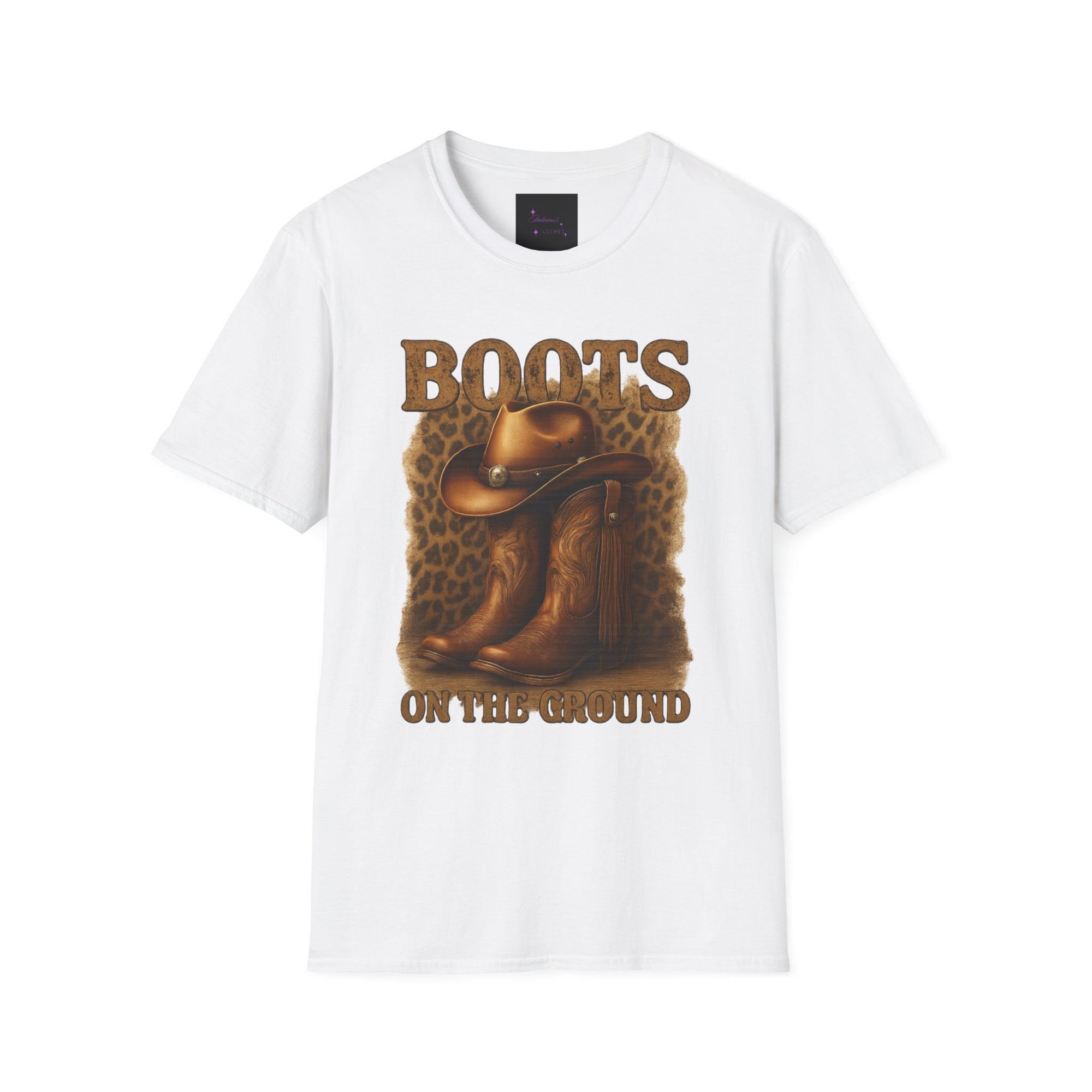 Cheetah Boots Tee