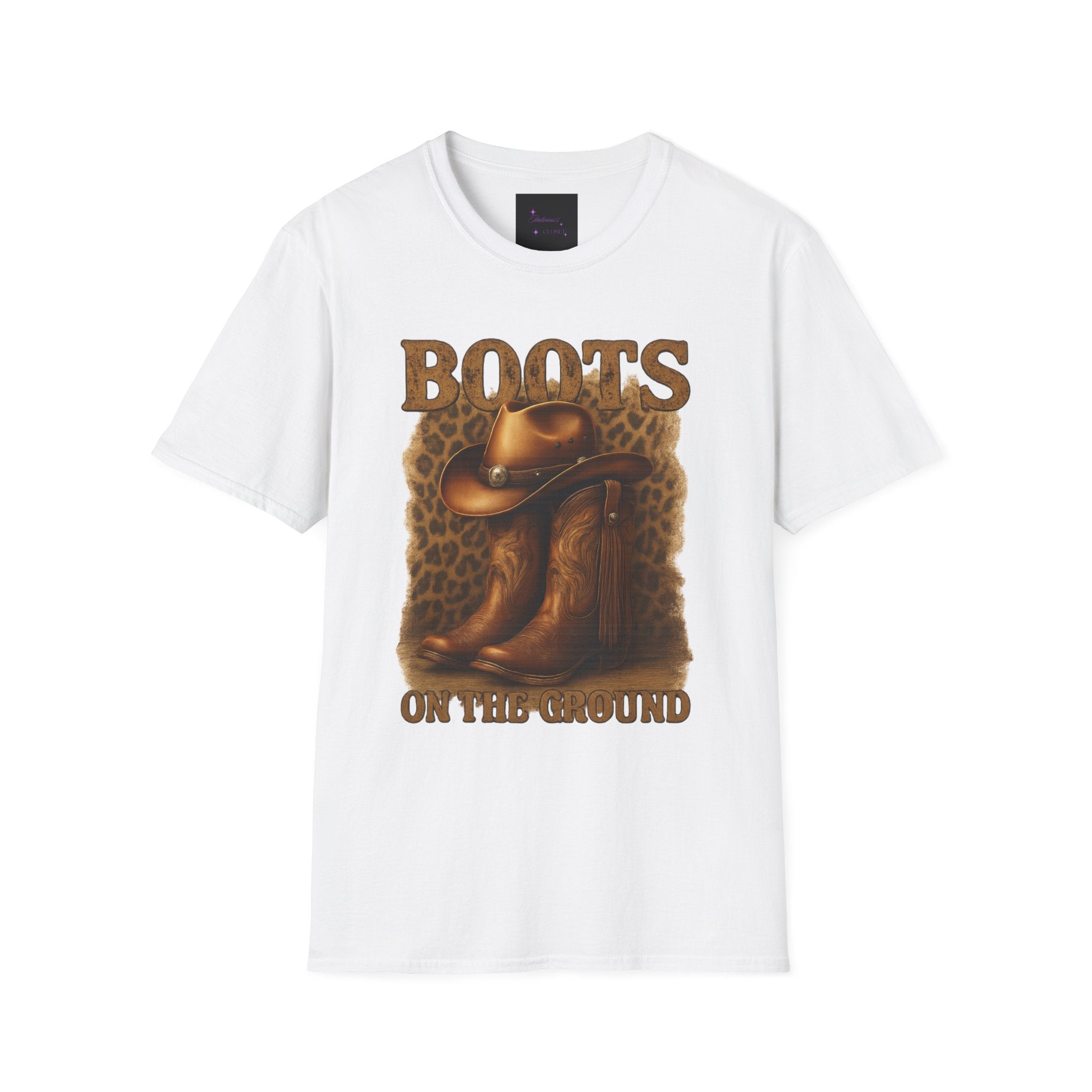 Cheetah Boots Tee