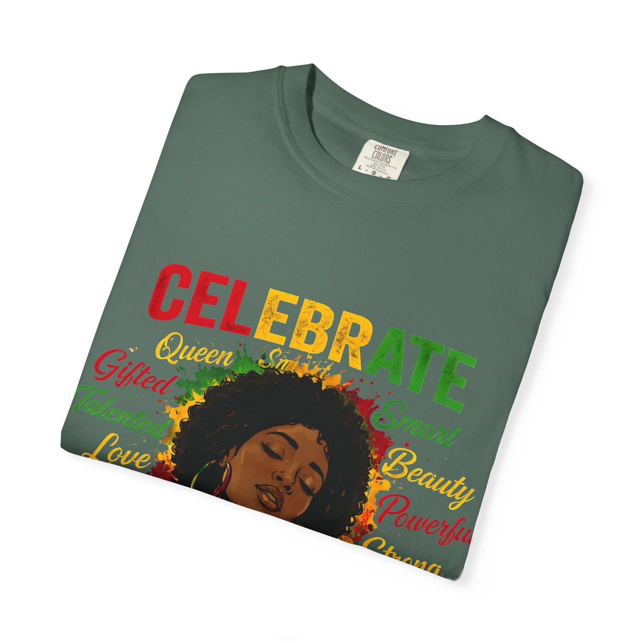 Juneteenth Celebration T-Shirt — Celebrate Juneteenth with Afrocentric Art & Empowering Words