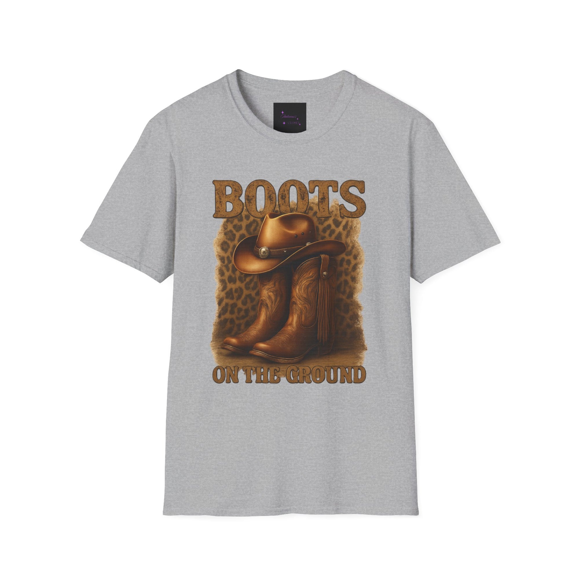 Cheetah Boots Tee