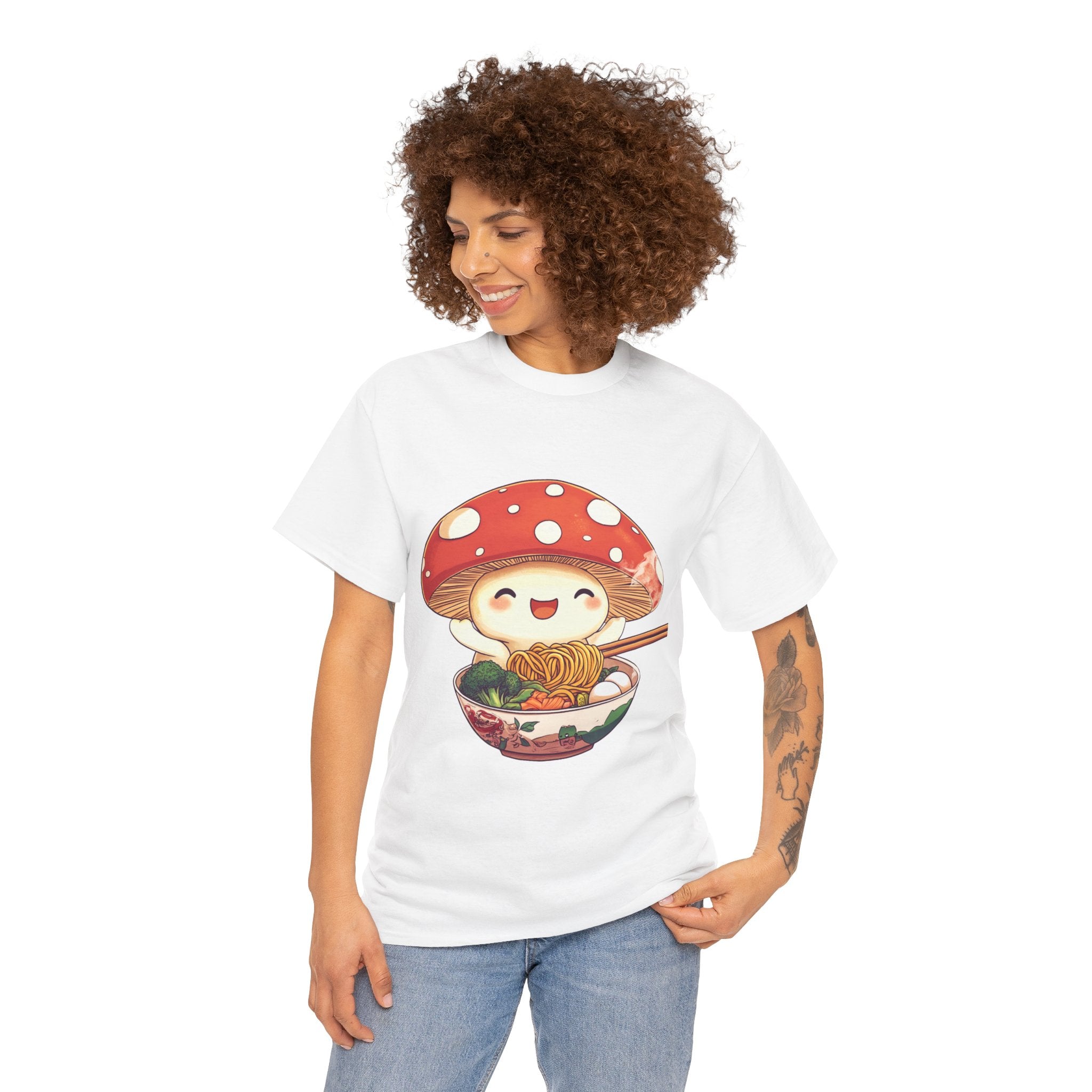 Mushroom Ramen Graphic Tee