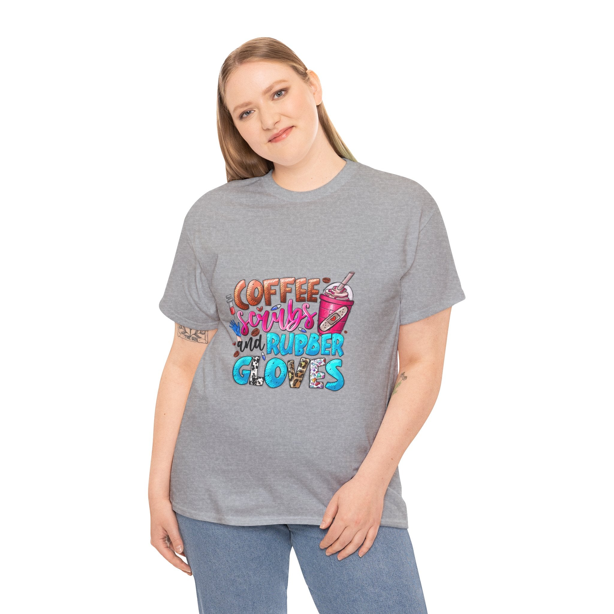 Coffee, Scrubs, and Rubber Gloves Tee