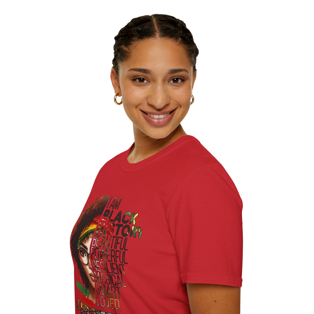 “I Am Black History: Beautiful, Powerful, Resilient” Tee