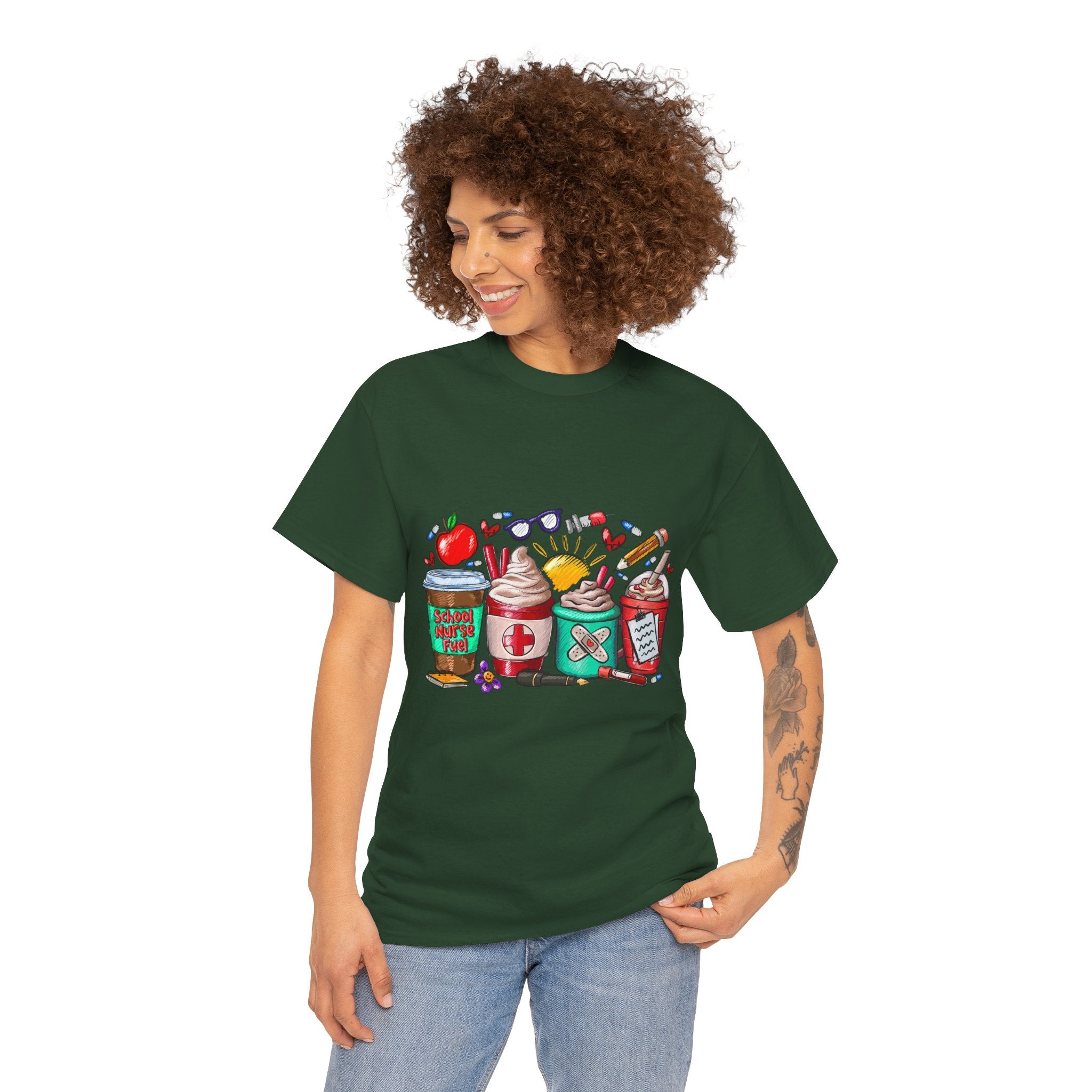 School Nurse Fuel Tee