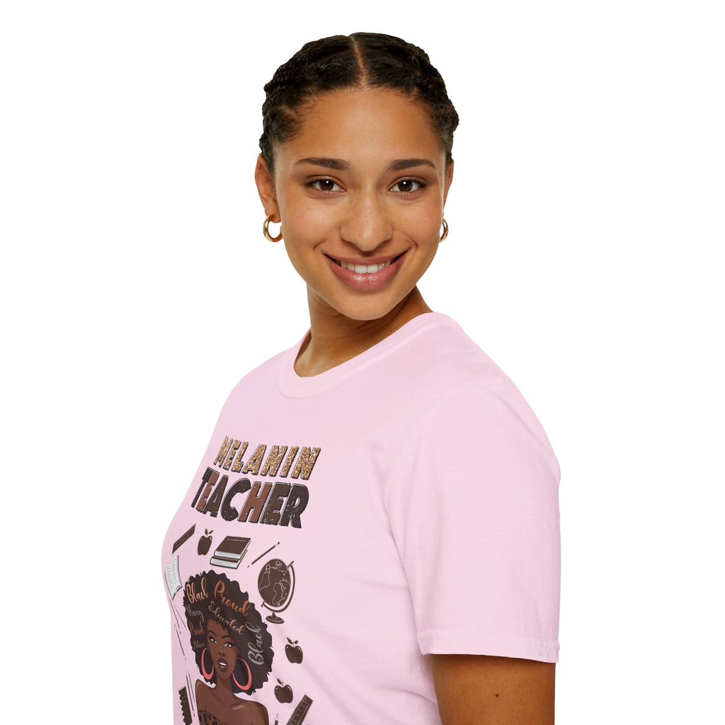 Melanin Teacher Tee