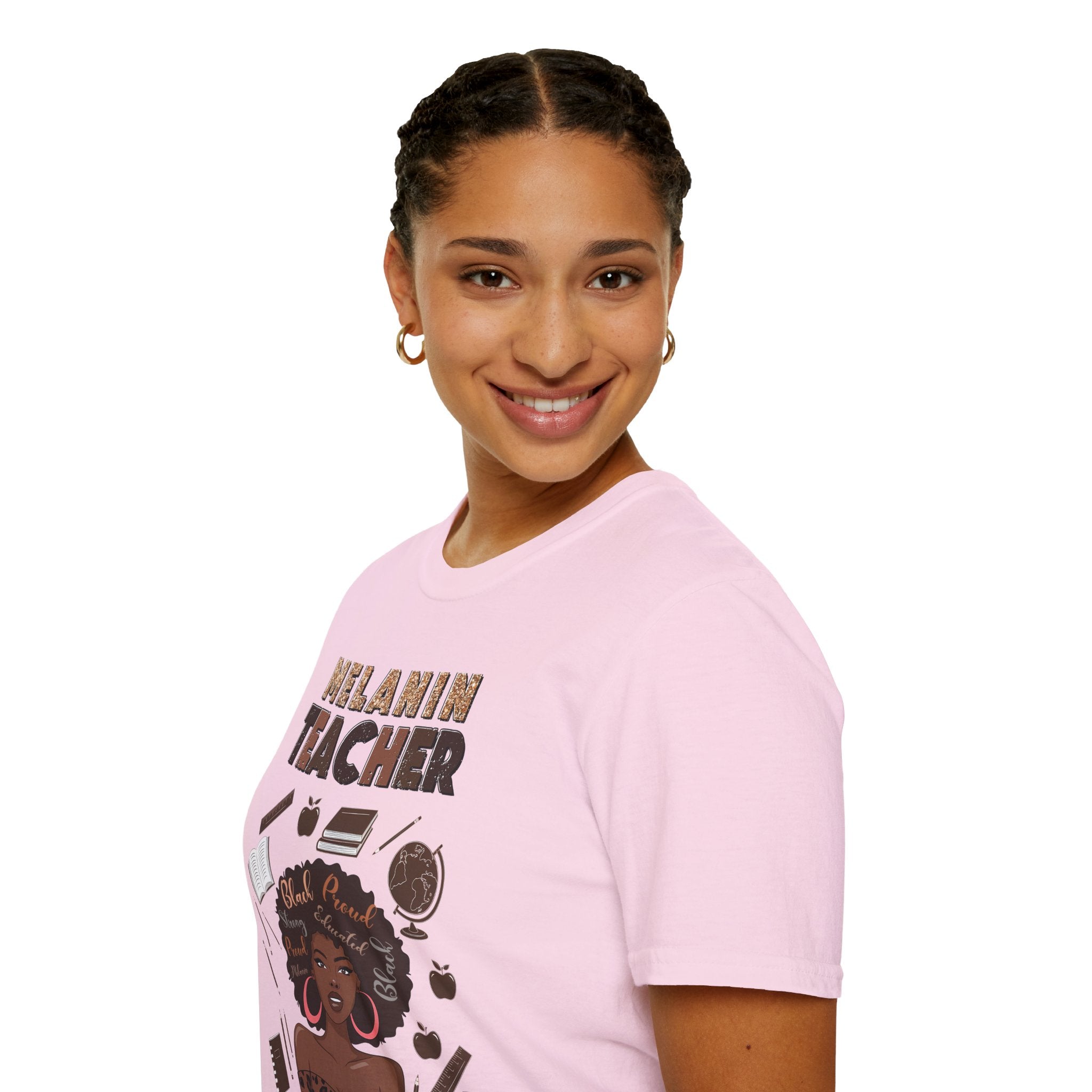 Melanin Teacher Tee