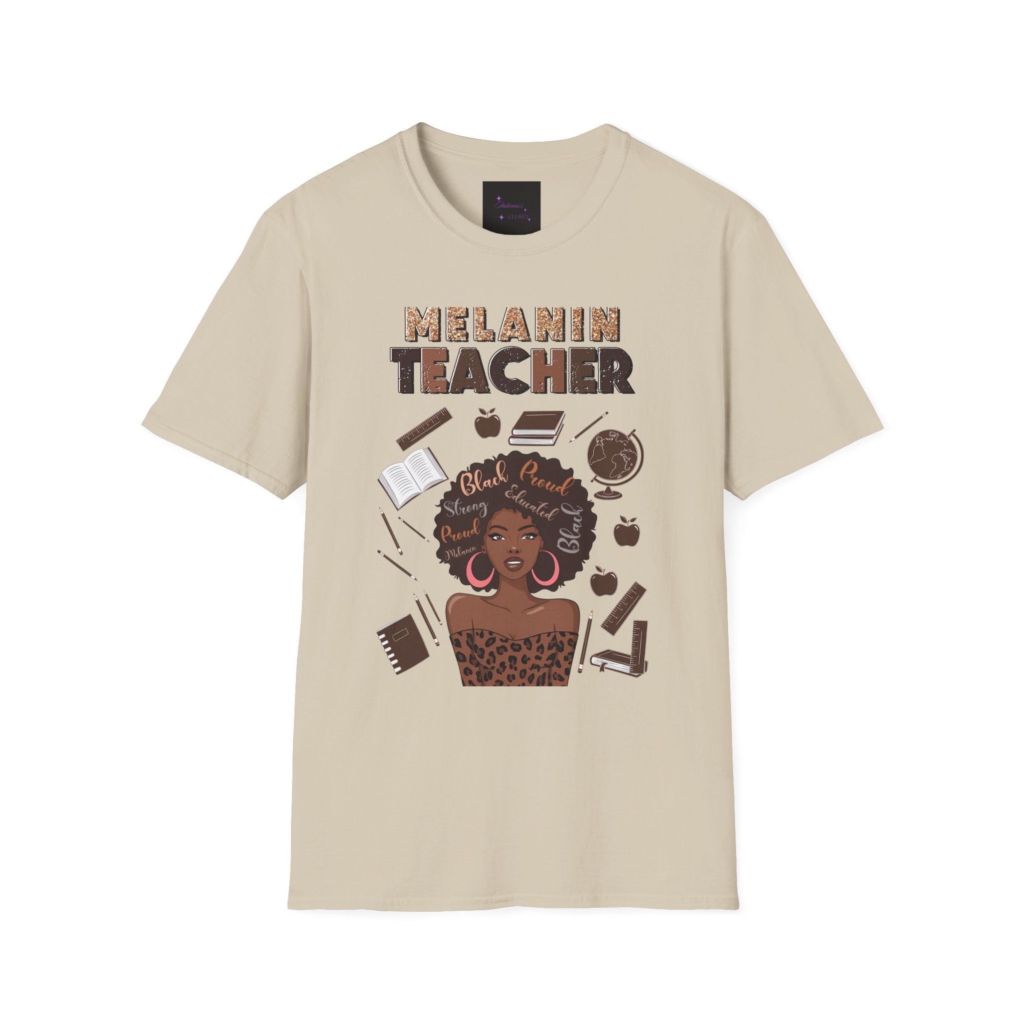 Melanin Teacher Tee