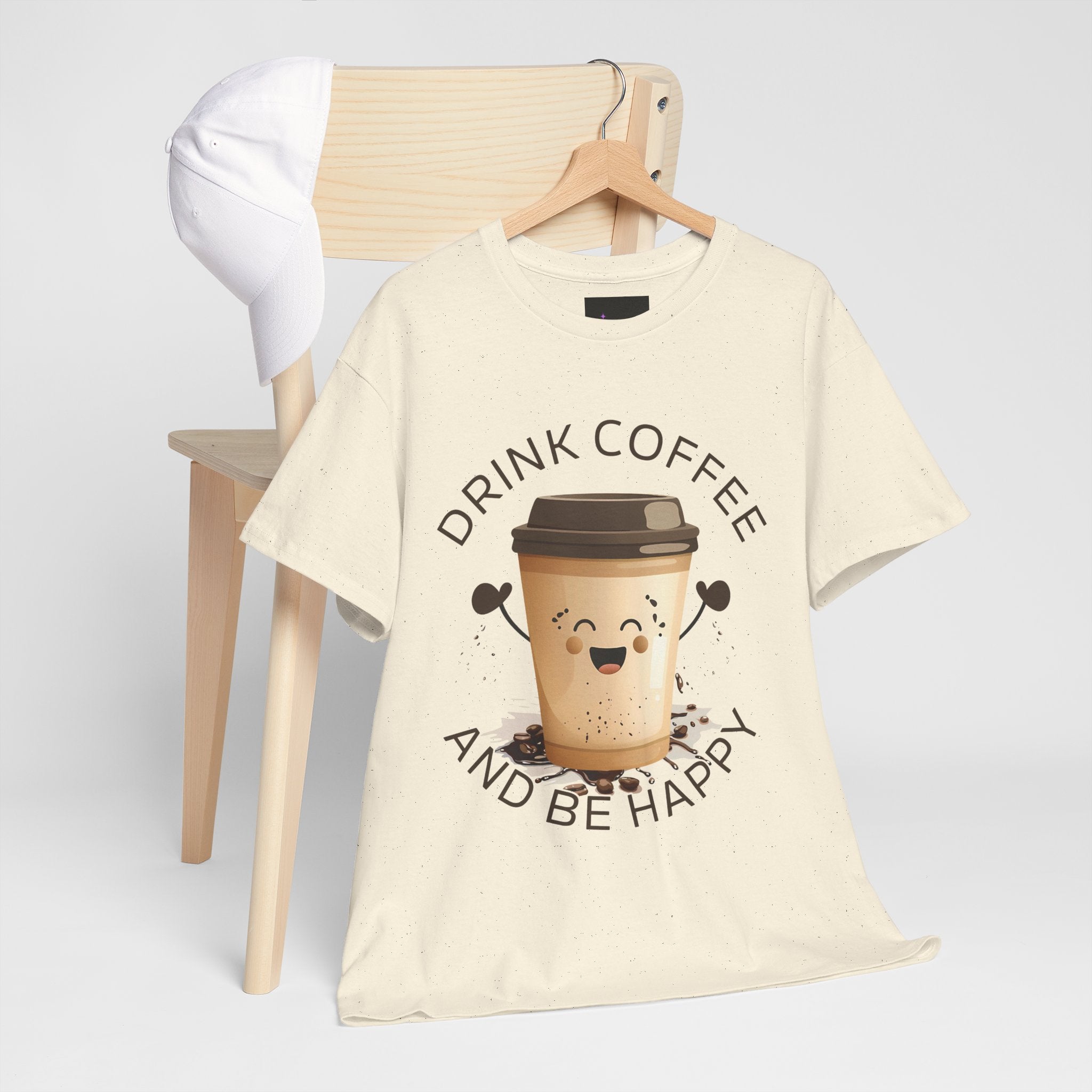 Drink Coffee and Be Happy T-Shirt