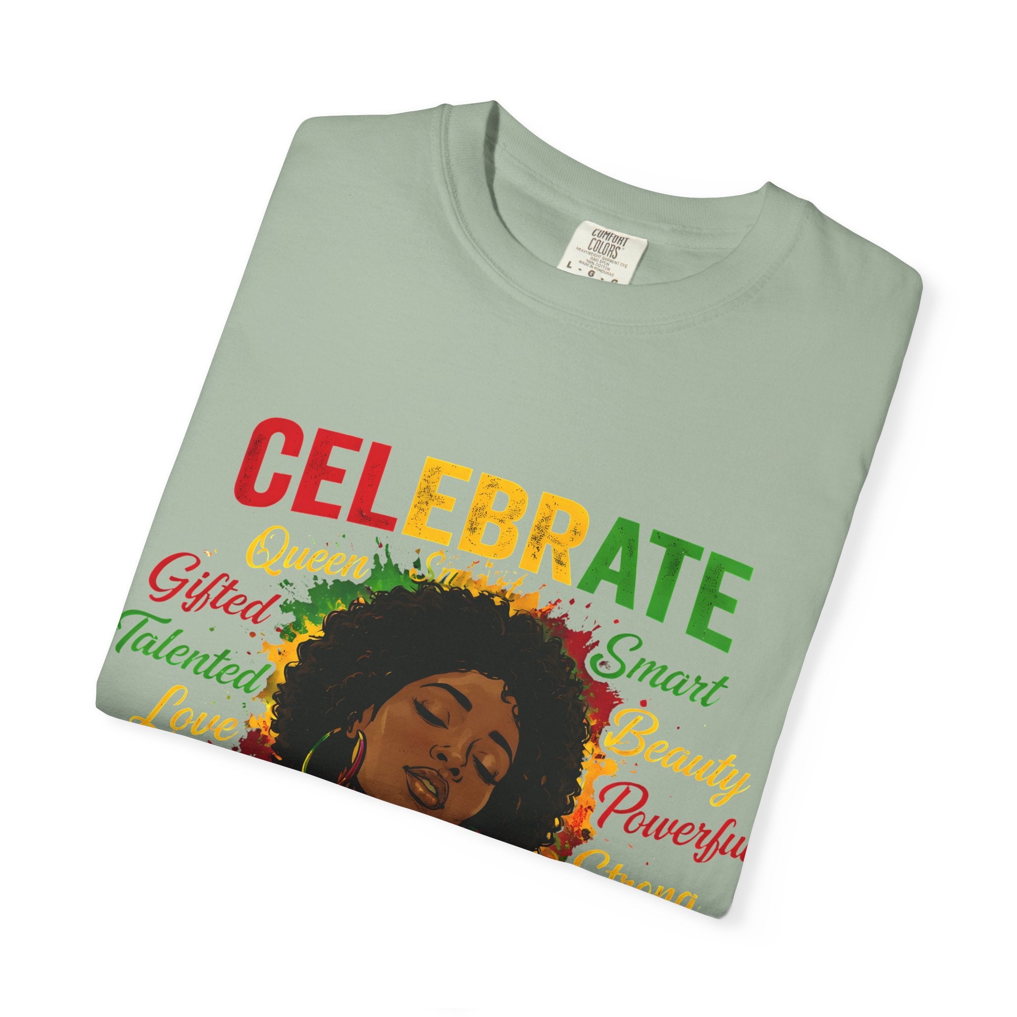 Juneteenth Celebration T-Shirt — Celebrate Juneteenth with Afrocentric Art & Empowering Words