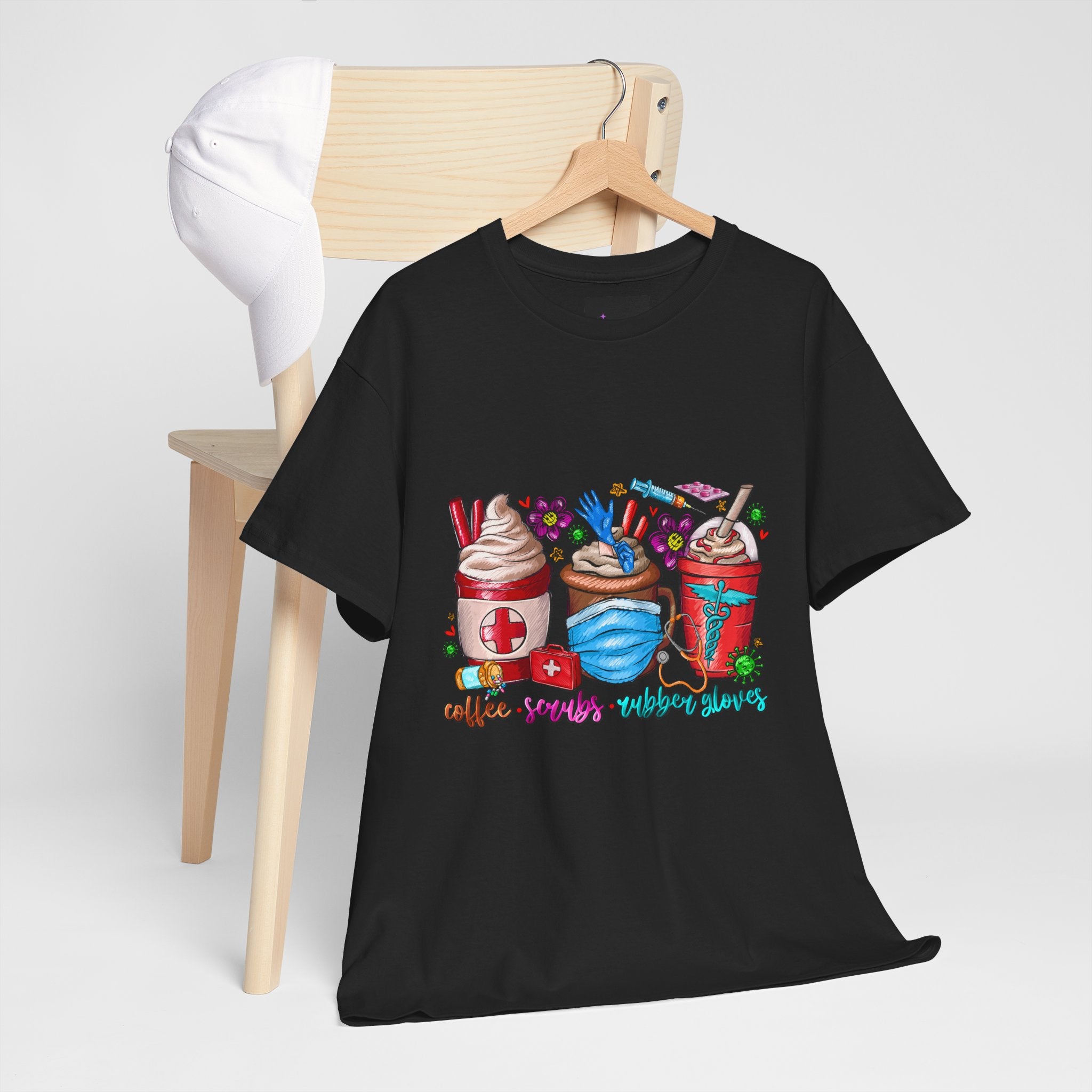 Coffee and Scrubs Tee