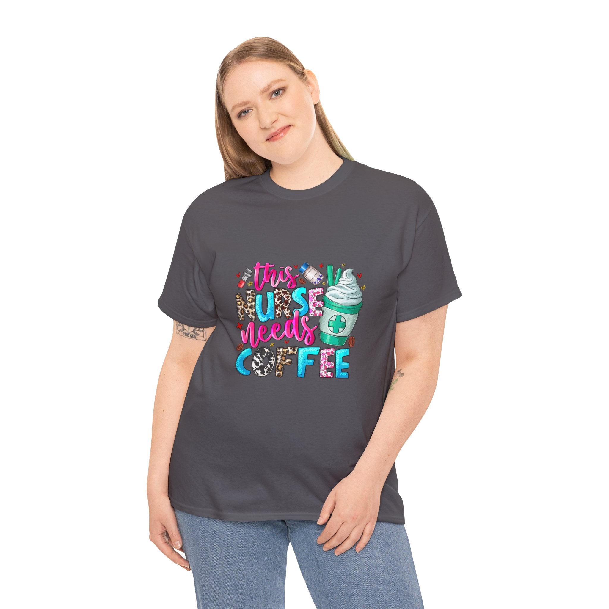 Nurse's Need Coffee Tee