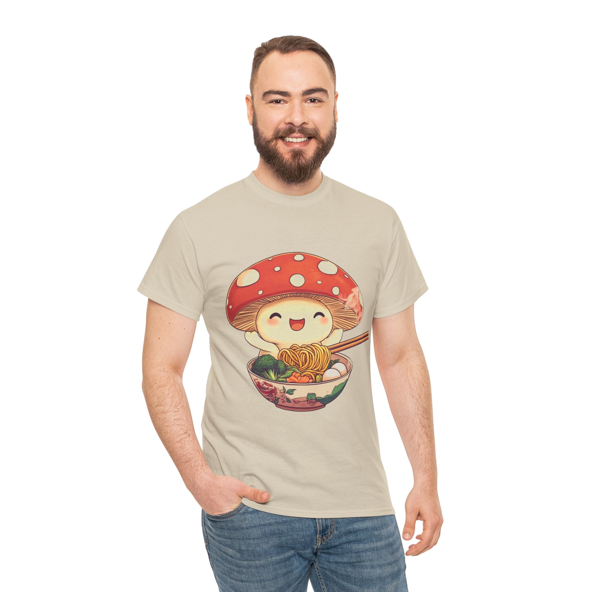Mushroom Ramen Graphic Tee