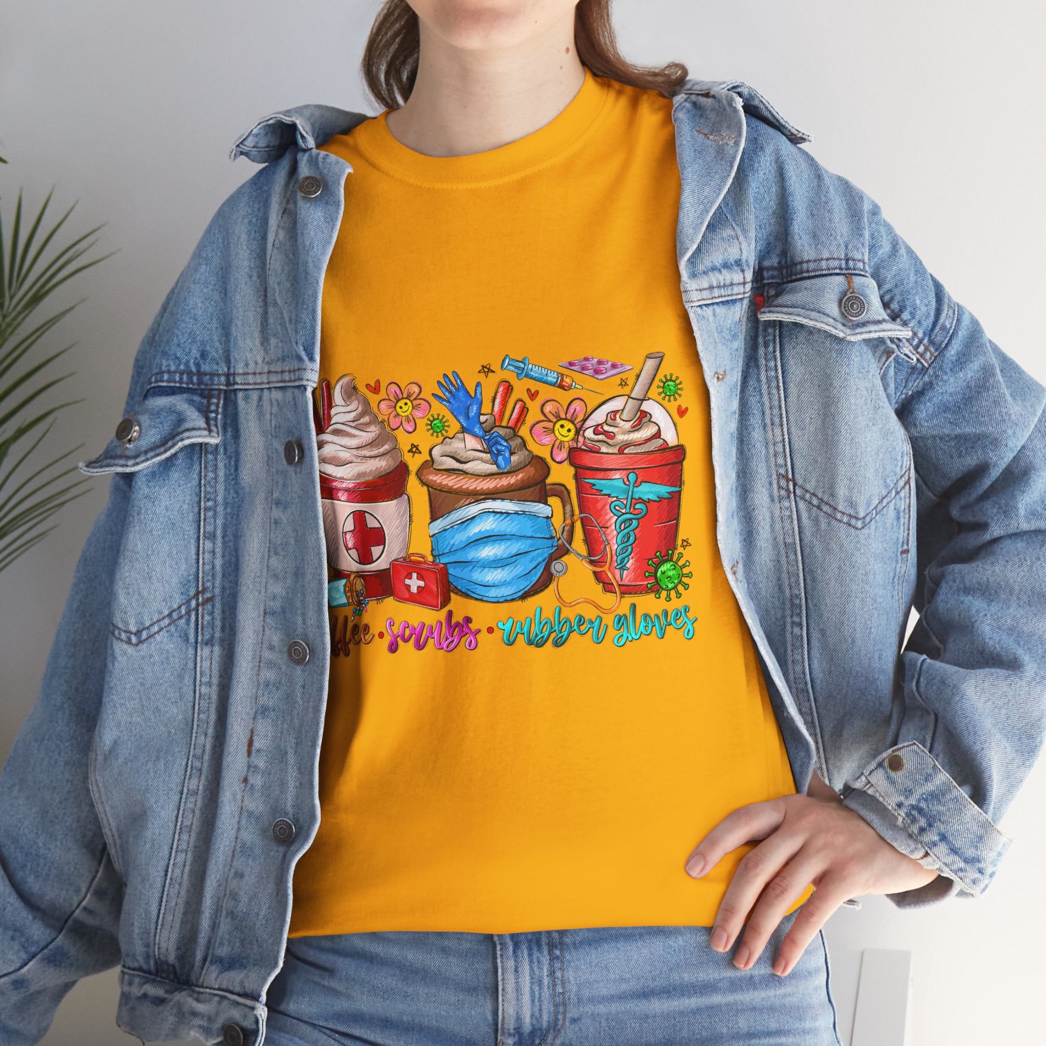 Coffee and Scrubs Tee