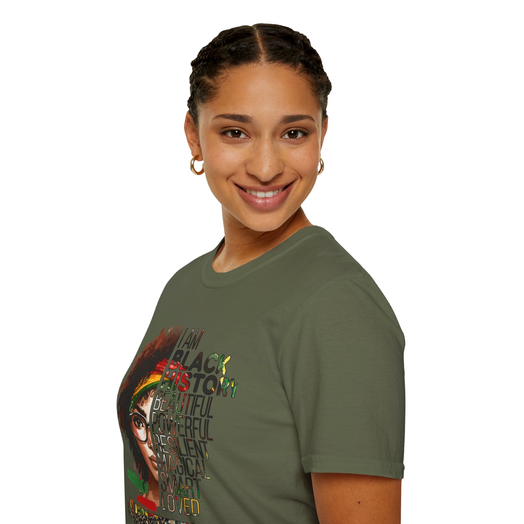 “I Am Black History: Beautiful, Powerful, Resilient” Tee