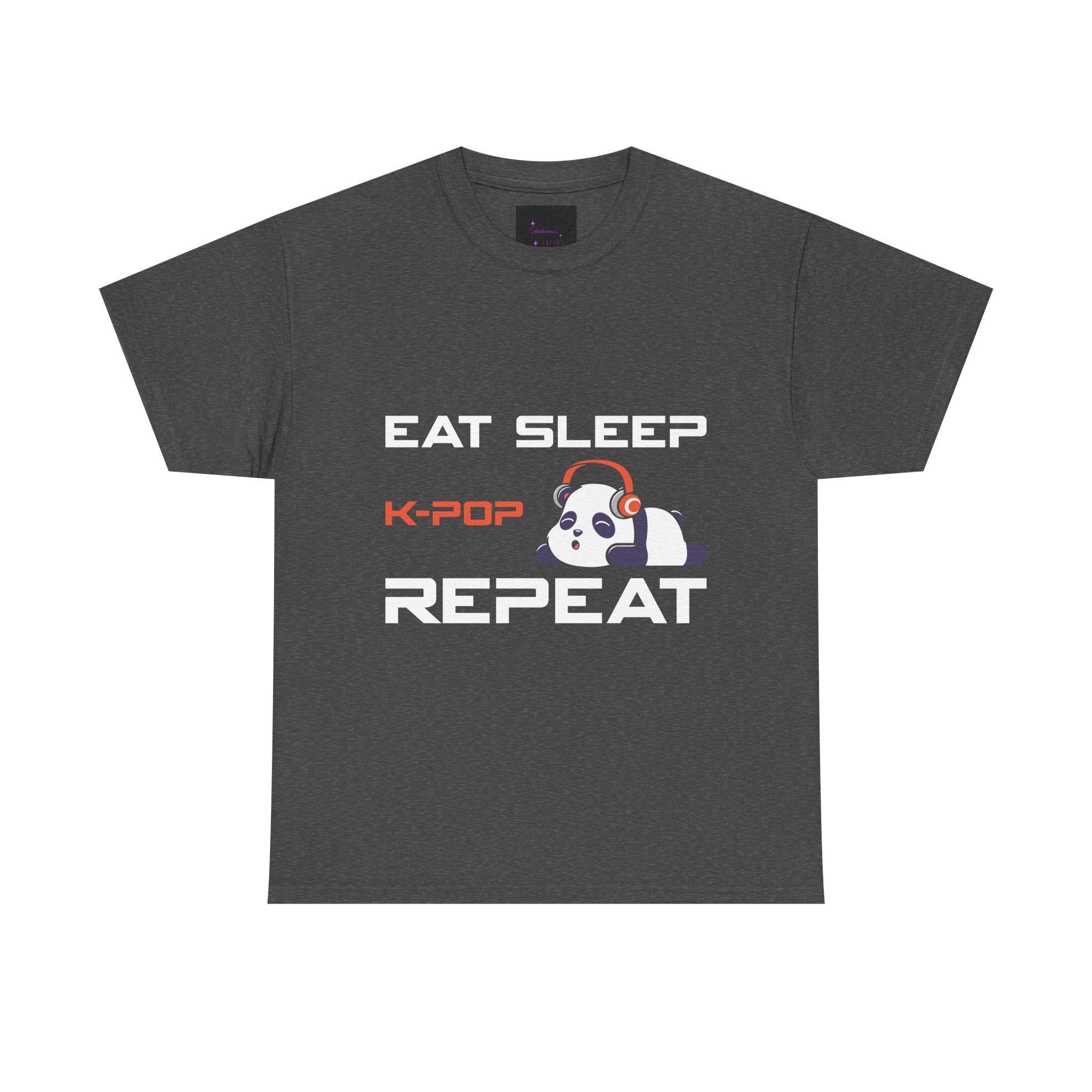 Eat, Sleep, K-Pop Panda Tee
