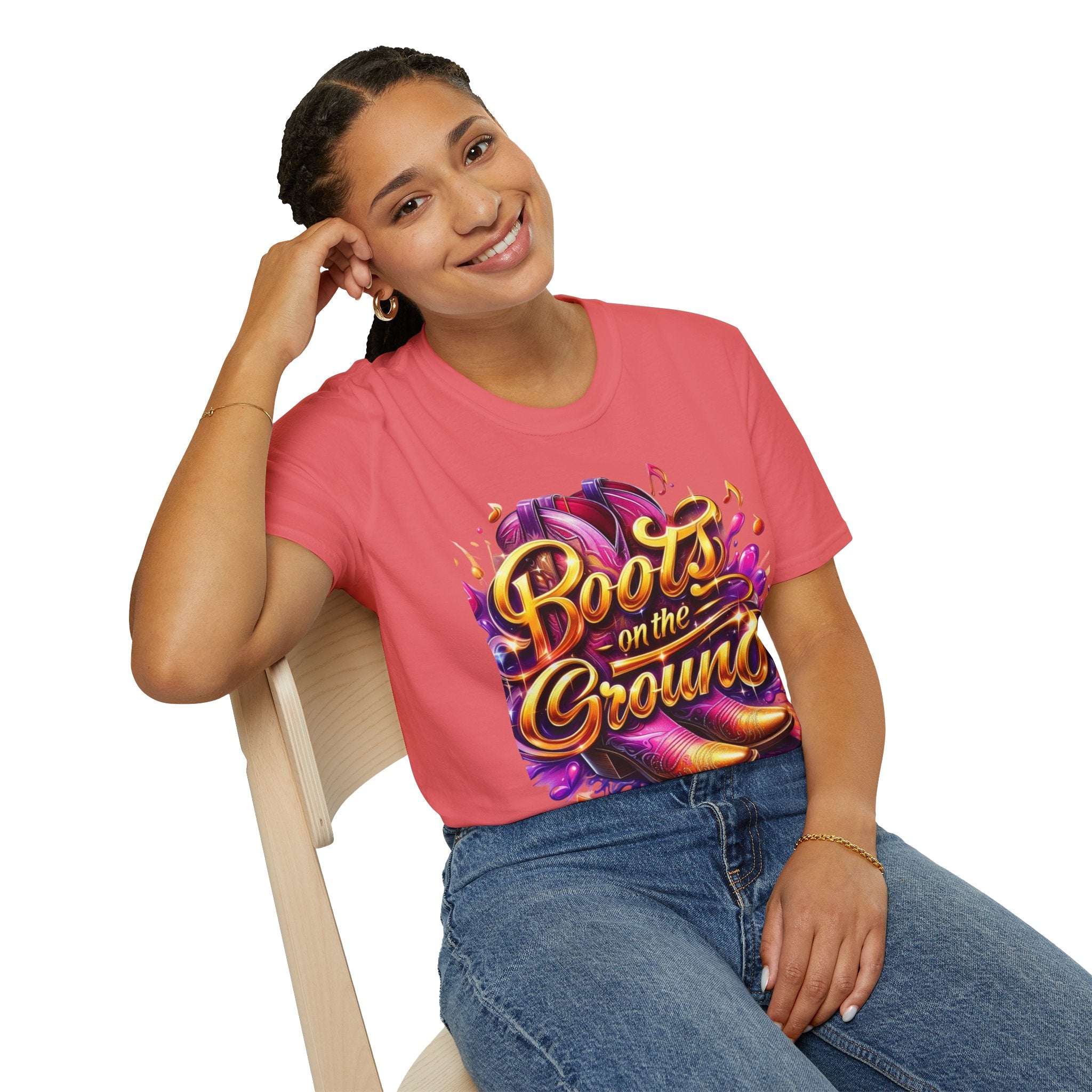 Graphic Boots Tee