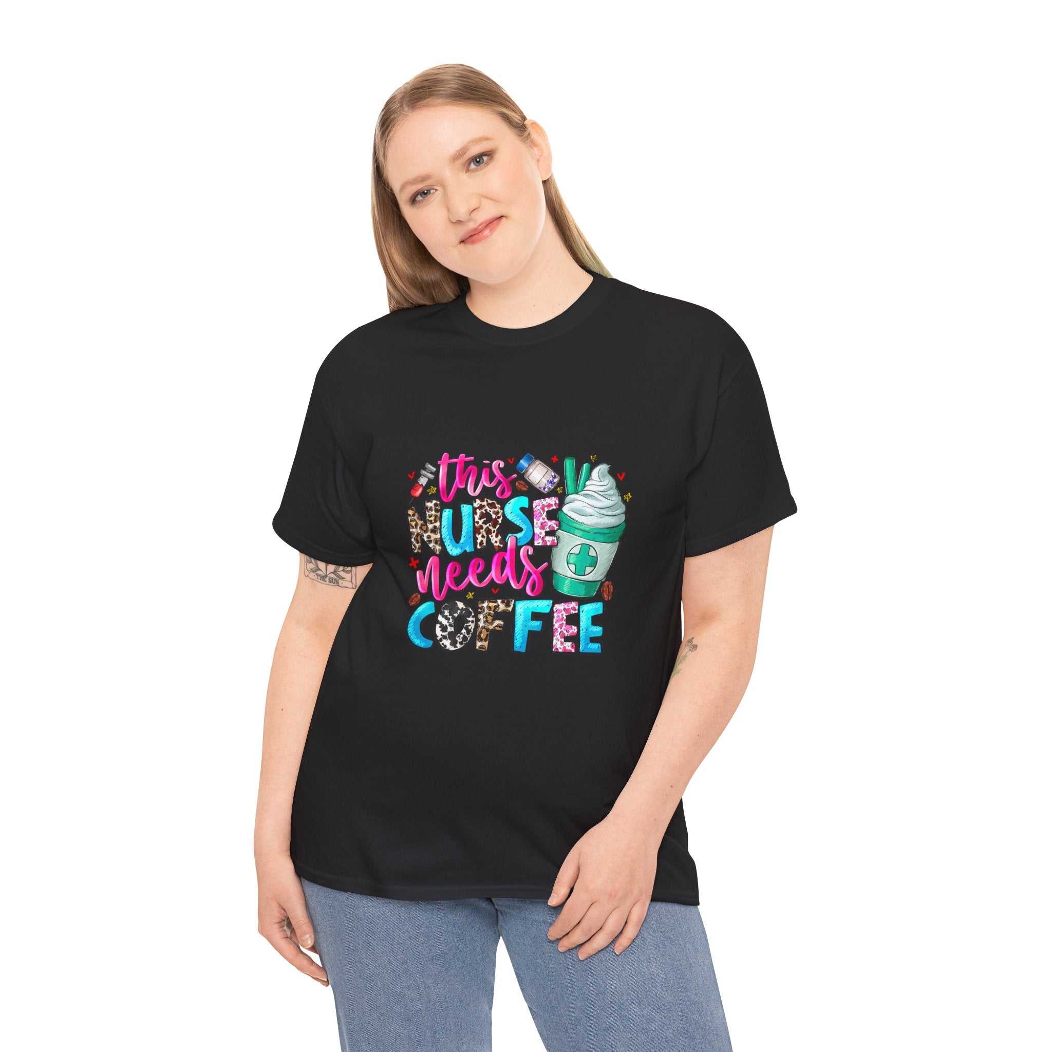 Nurse's Need Coffee Tee