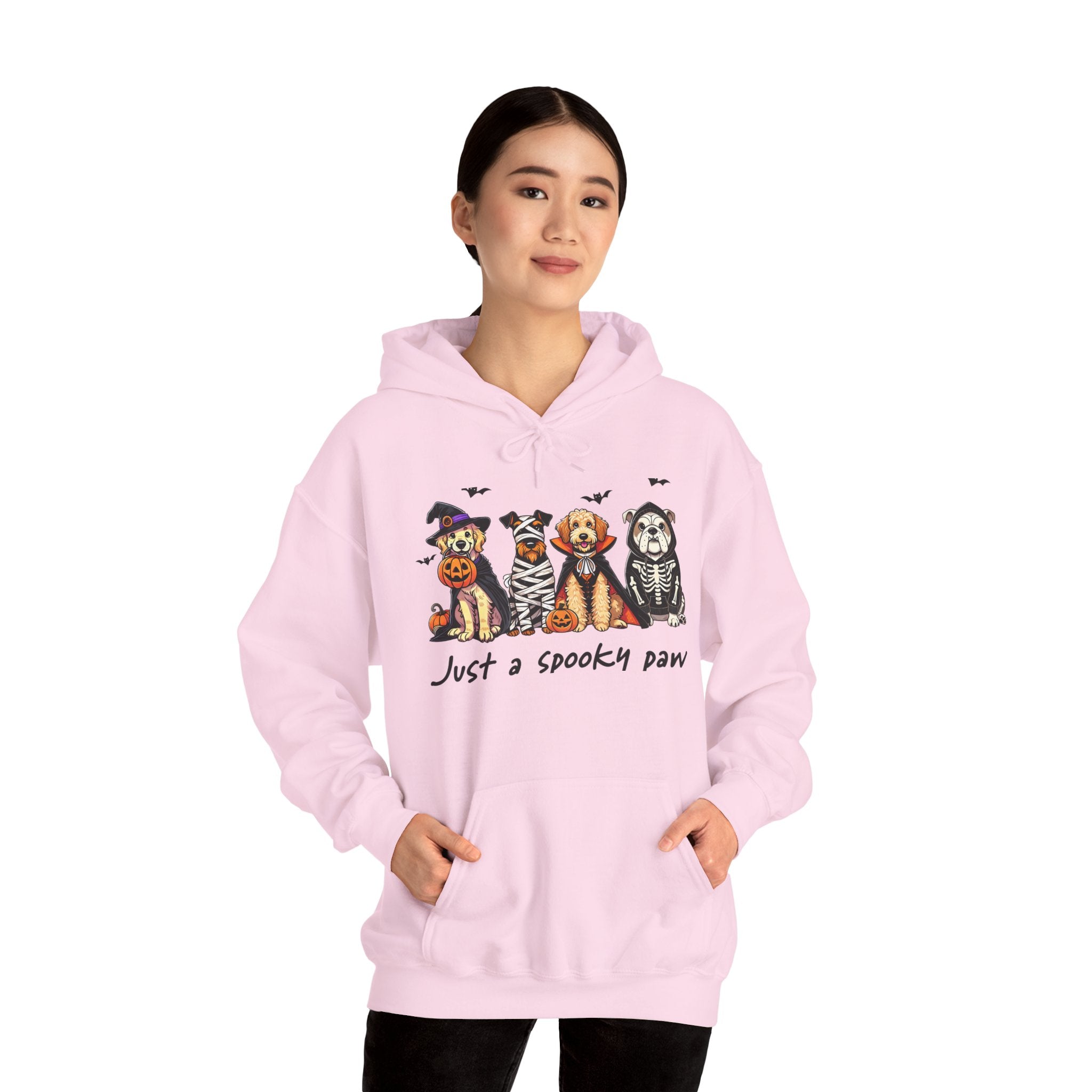 Spooky Paws Hooded Sweatshirt